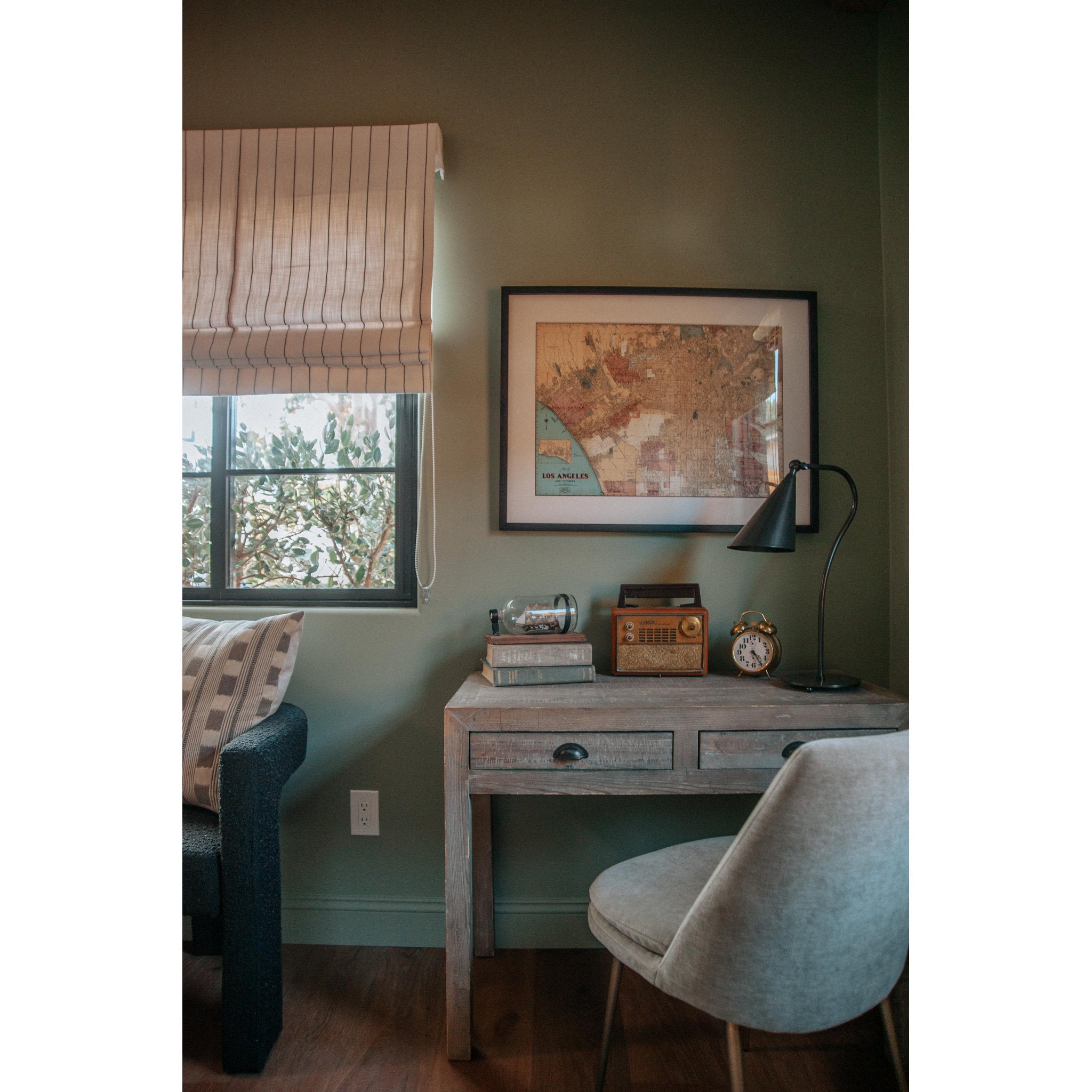 Lupe 1-Light Table Lamp in Old Bronze 7W x 20.5H