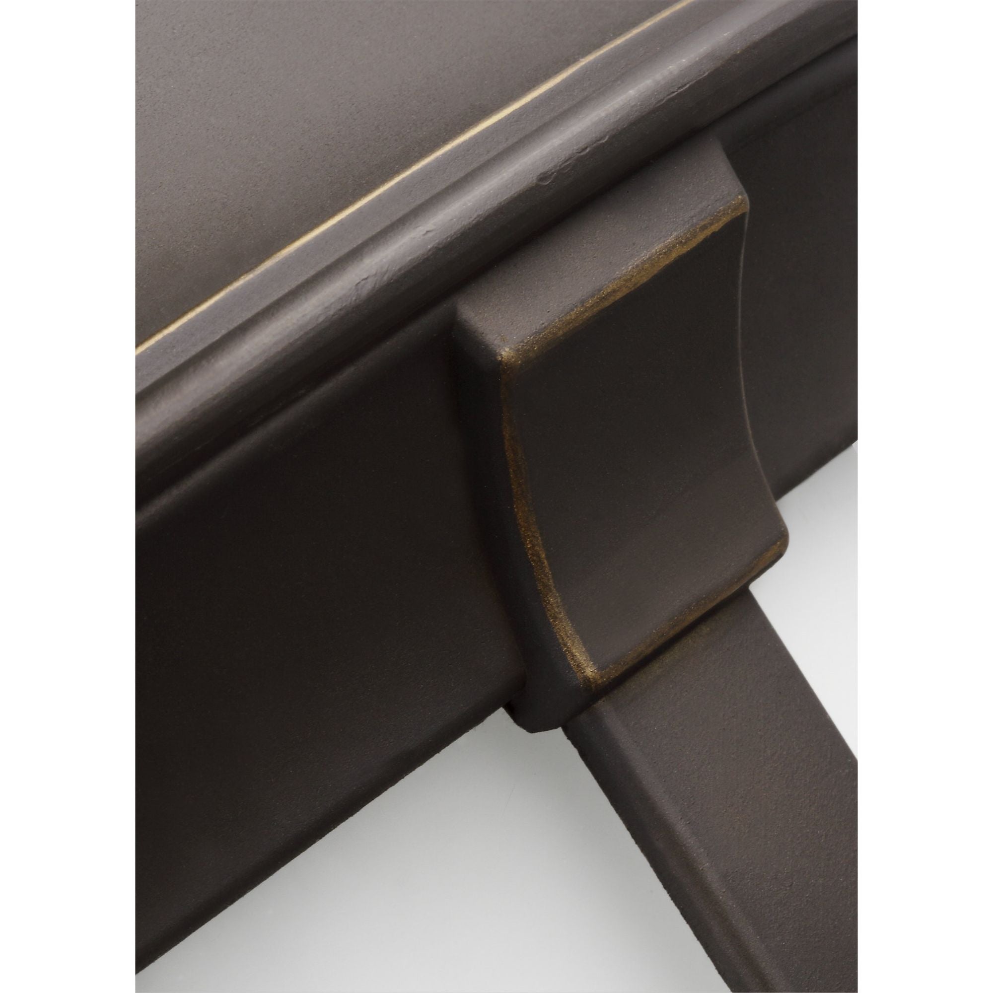 Calder Large One Light Outdoor Wall Lantern LED Traditional Fixture 10" Width 16.5" Height StoneStrong Round Satin Etched Shade in Antique Bronze