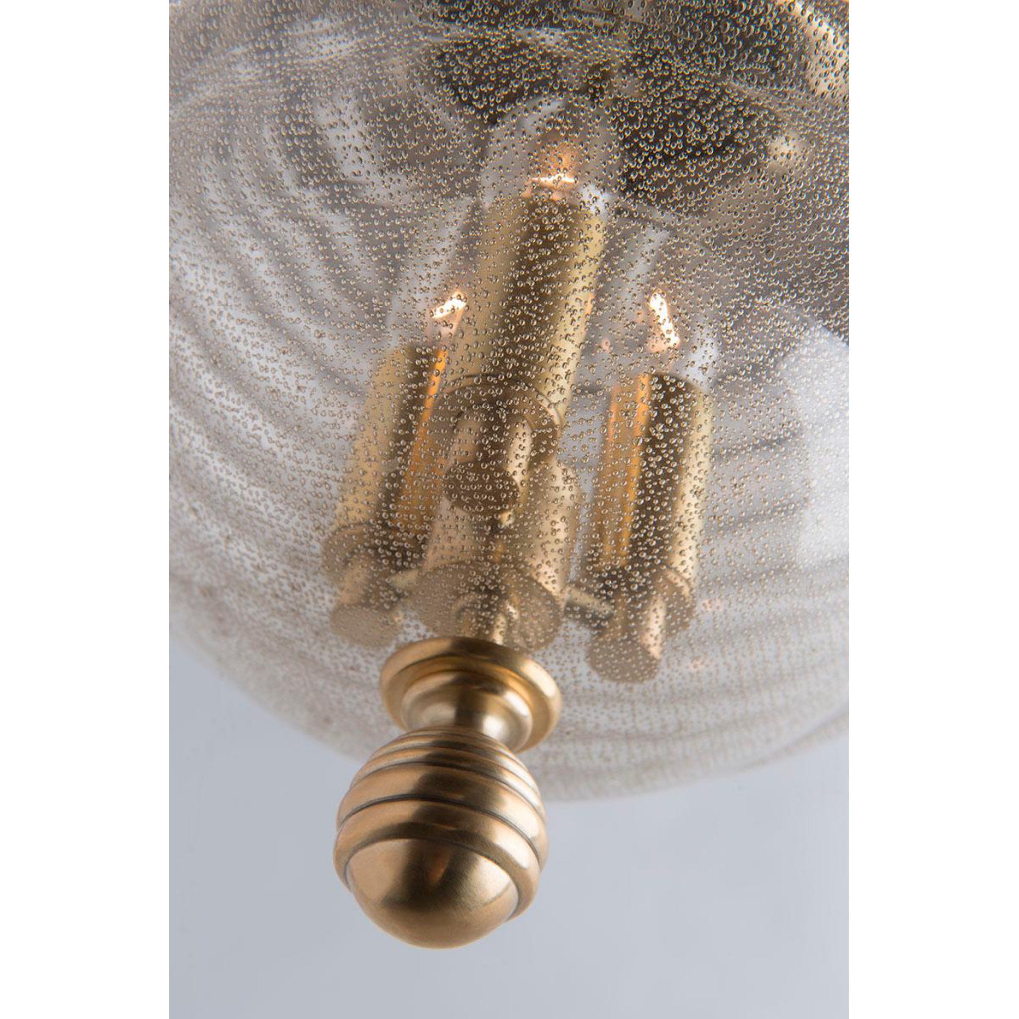 Coolidge 3-Light Pendant in Aged Brass 10L x 10W x 21H