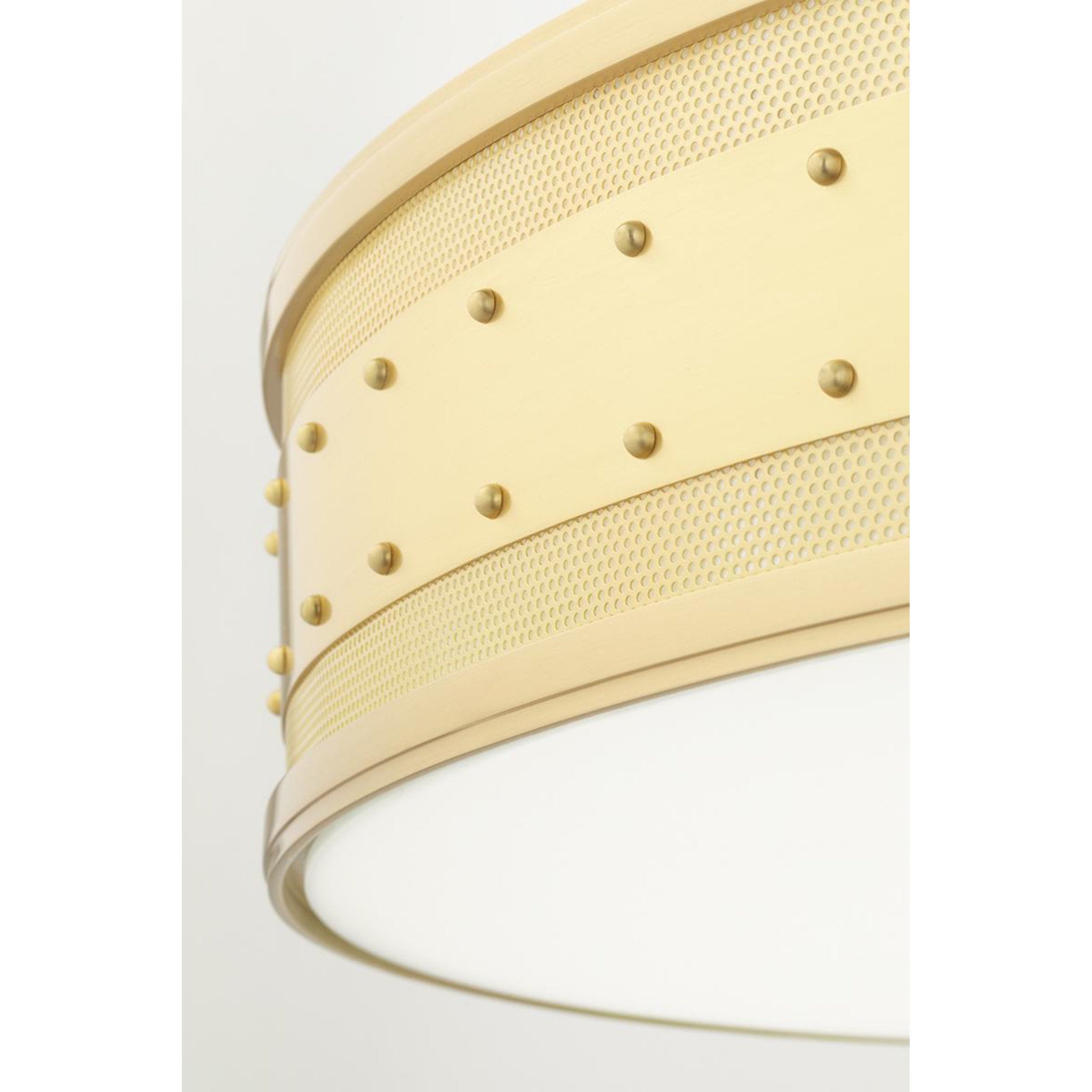 Gaines 2-Light Flush Mount in Historic Nickel 12W x 5.5H