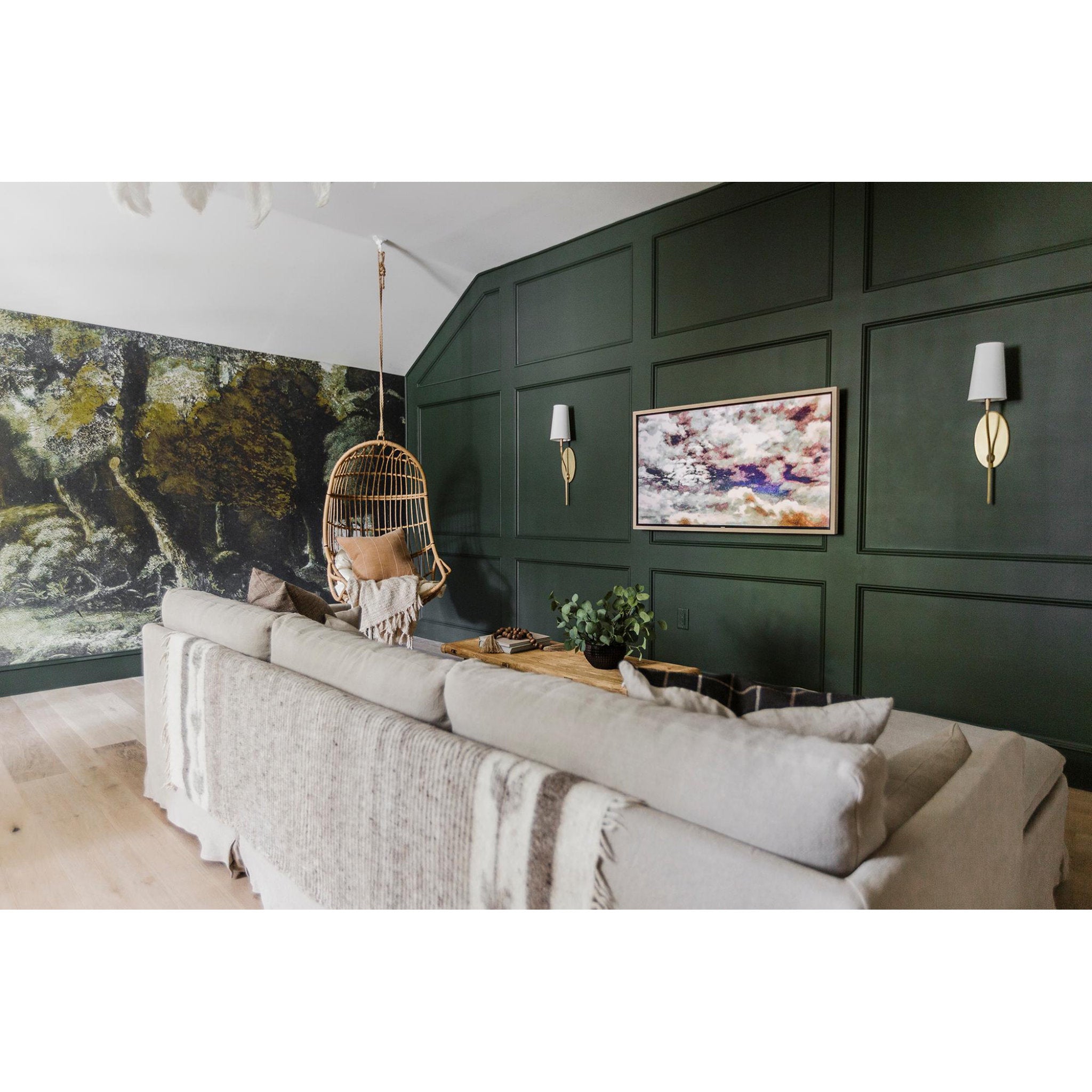 Rutland 1-Light Wall Sconce in Aged Brass 5L x 5W x 25.5H