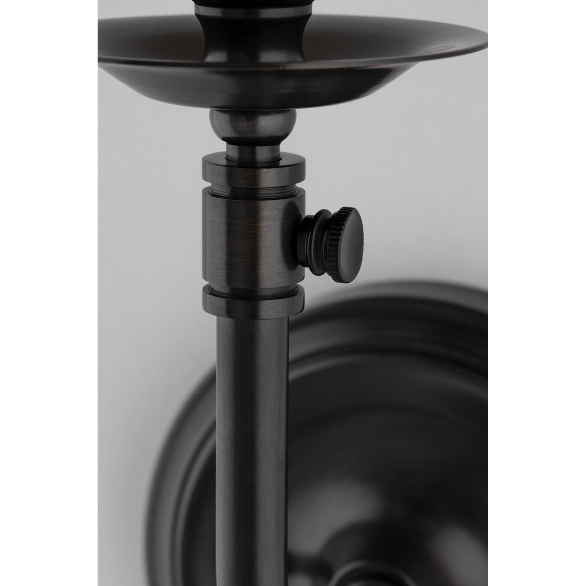 Logan 2-Light Wall Sconce in Aged Brass 16L x 16W x 18H