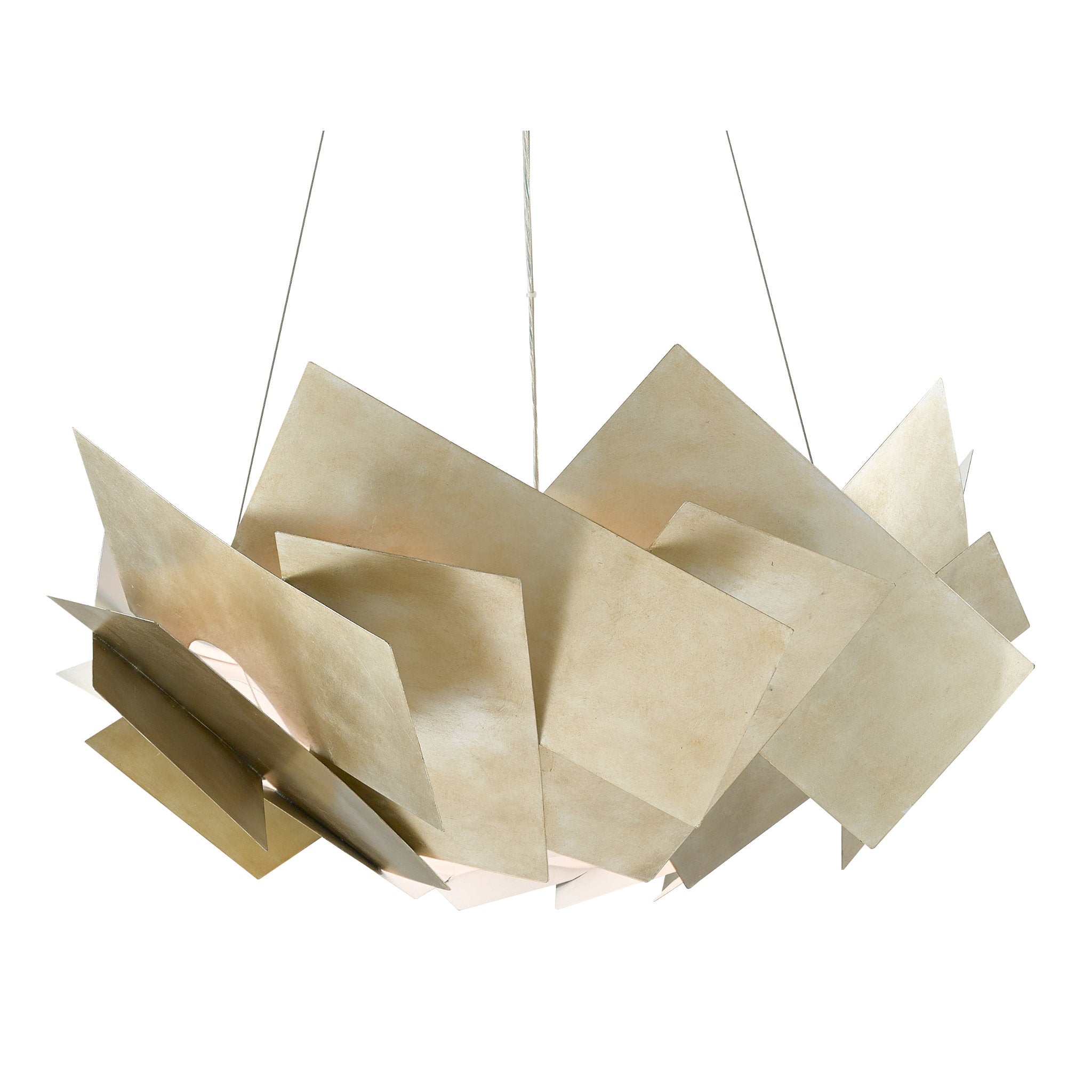 Artiste Silver Chandelier - Silver Leaf