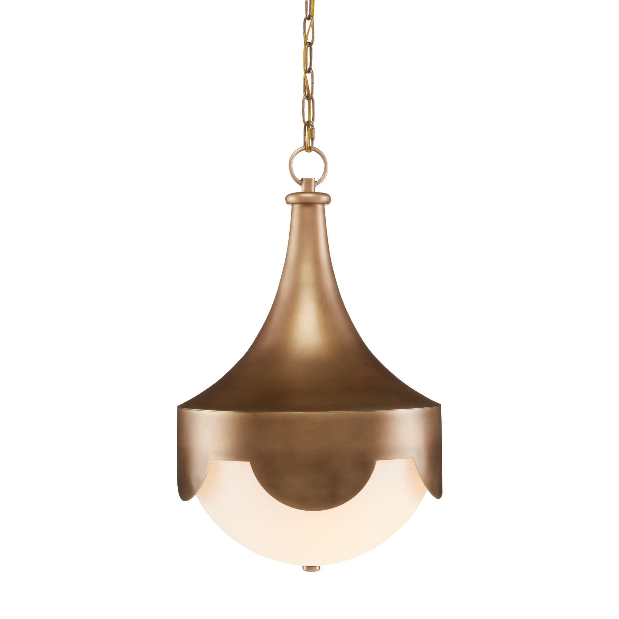 Pasha Brass Pendant - Antique Brass