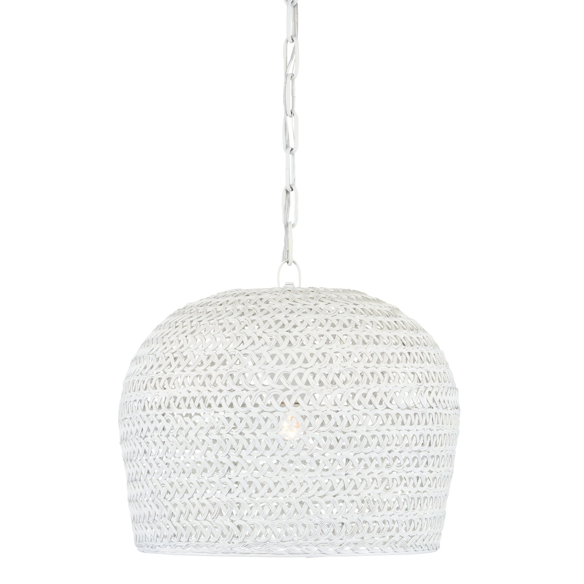 Piero White Pendant - White