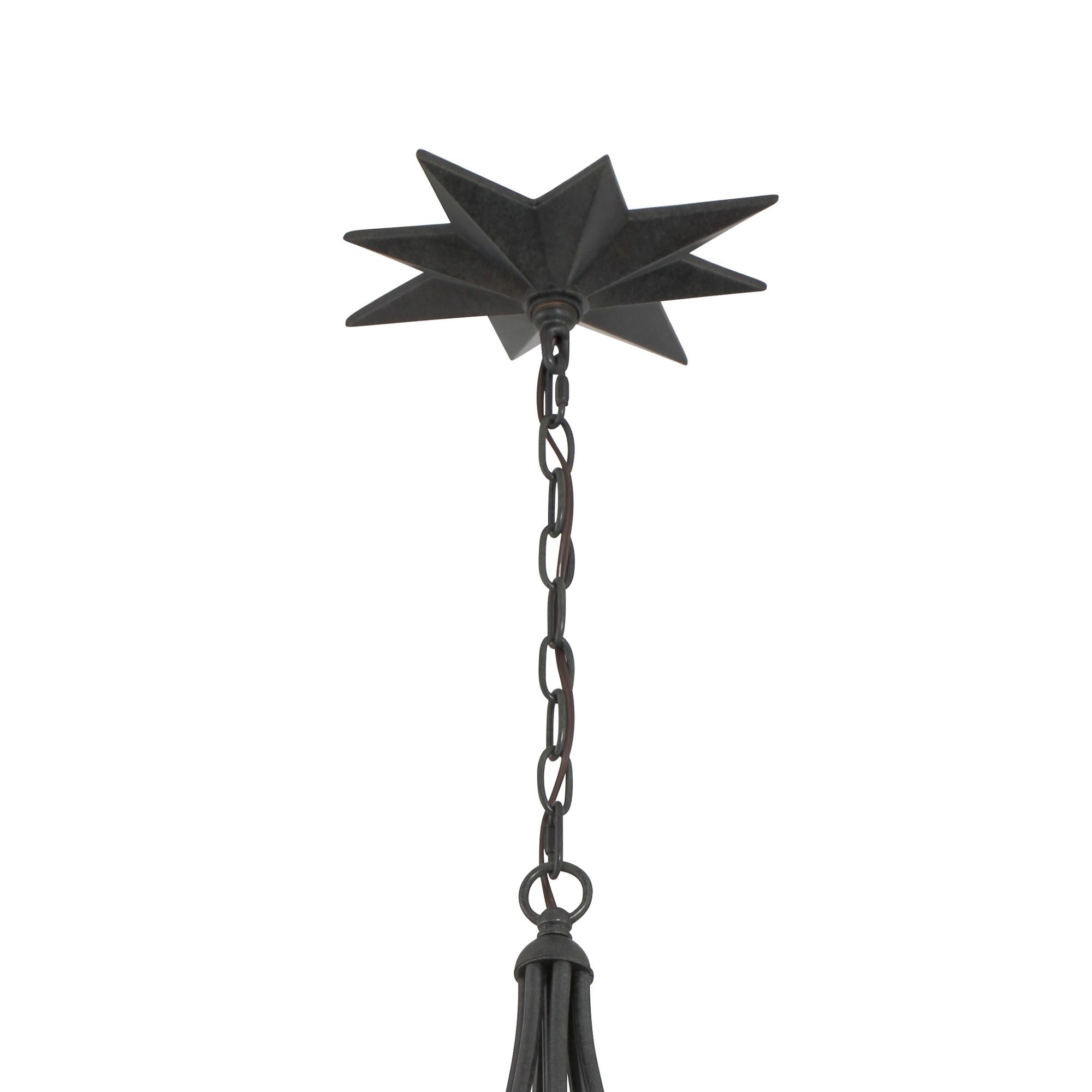 Astro 27'' Black Chandelier Black 27"W x 32"H x 27"D