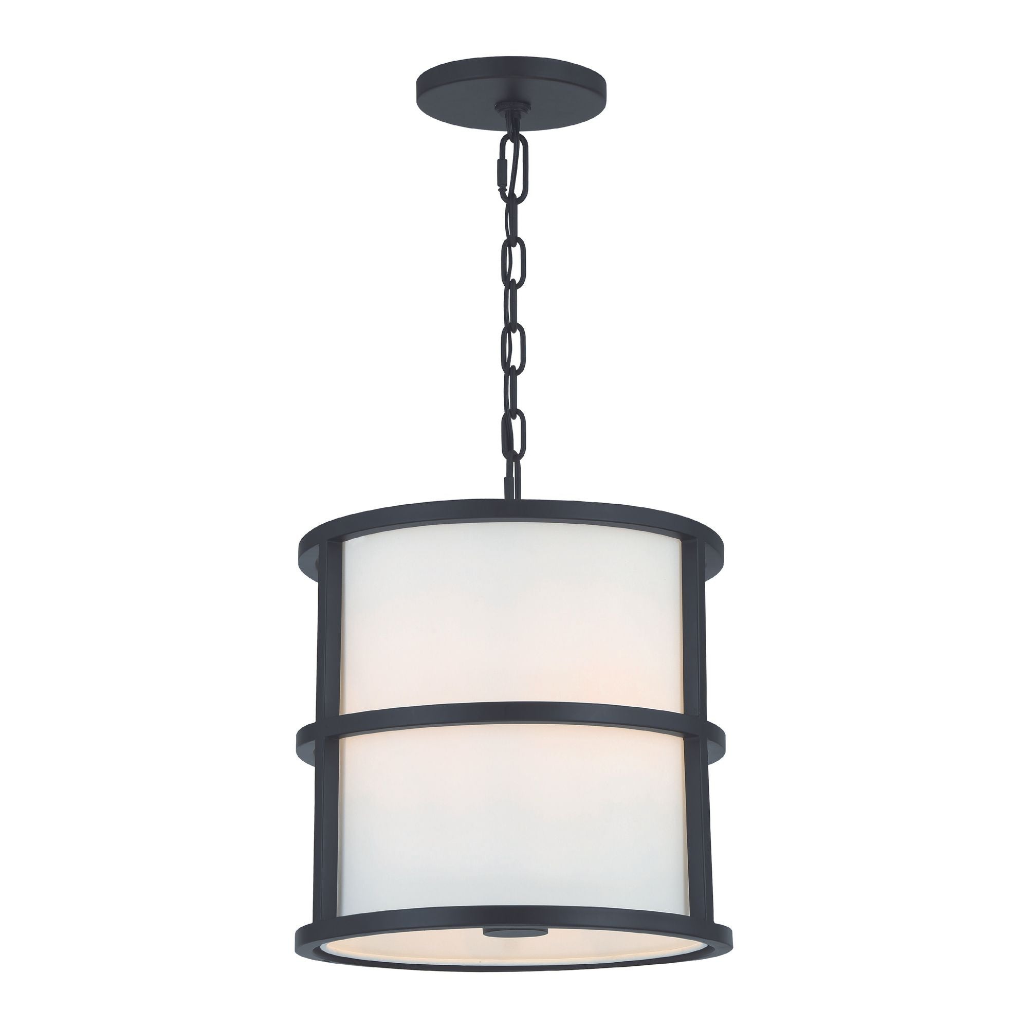 Brian Patrick Flynn Hulton 13'' Matte Black Pendant Black 13"W x 14"H x 13"D