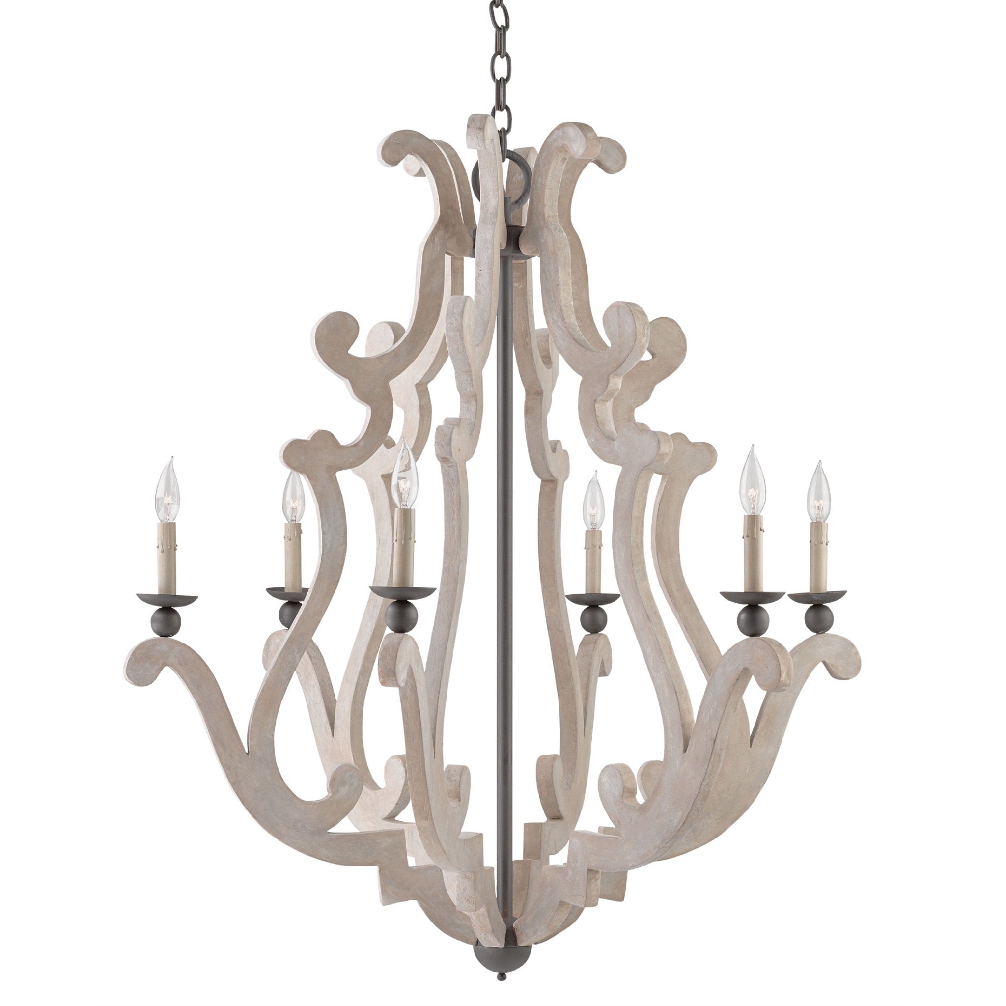 Durand Chandelier - Portland/Old Iron