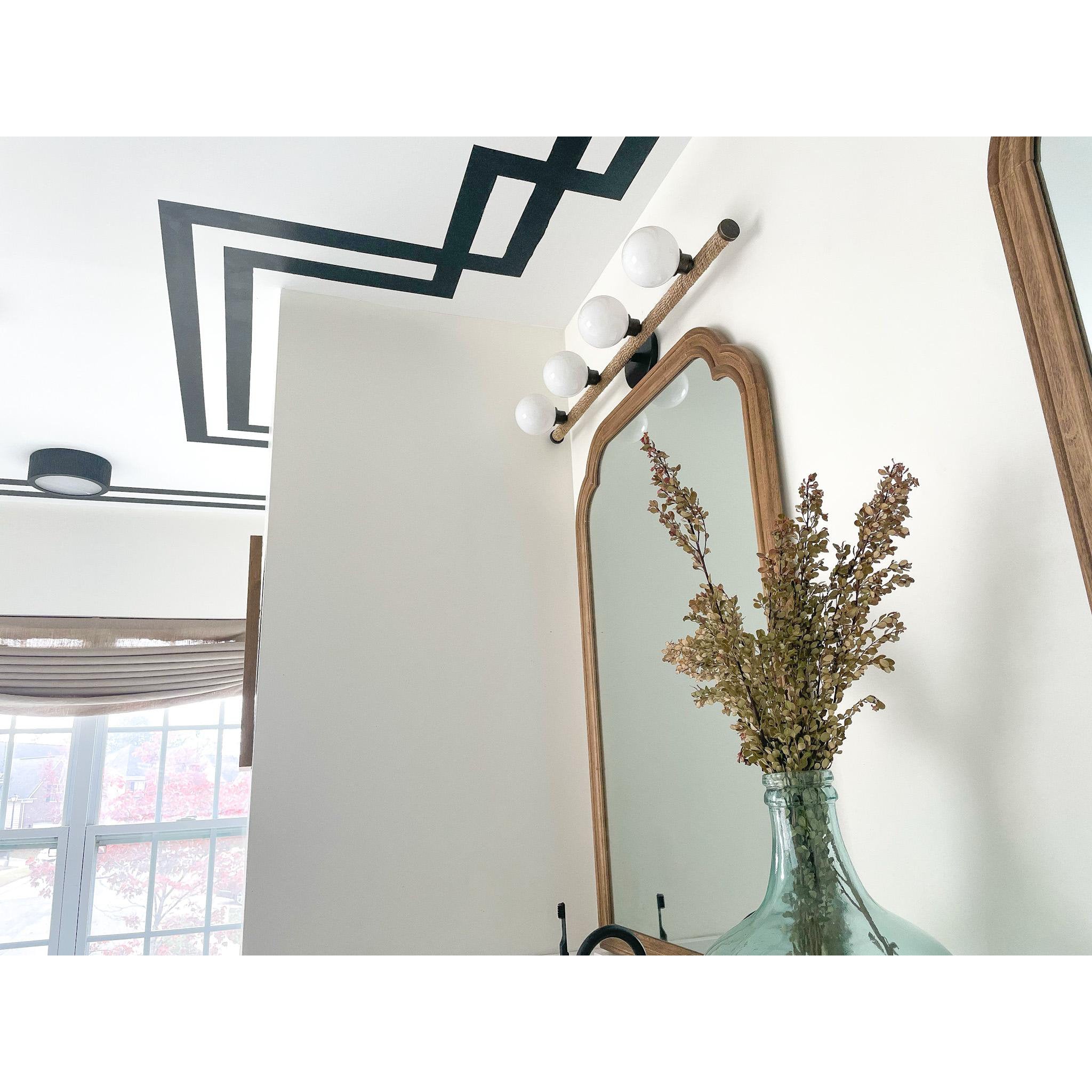 Nomad Bath And Vanity 4-Light LED in Bronze 32L x 32W x 5H