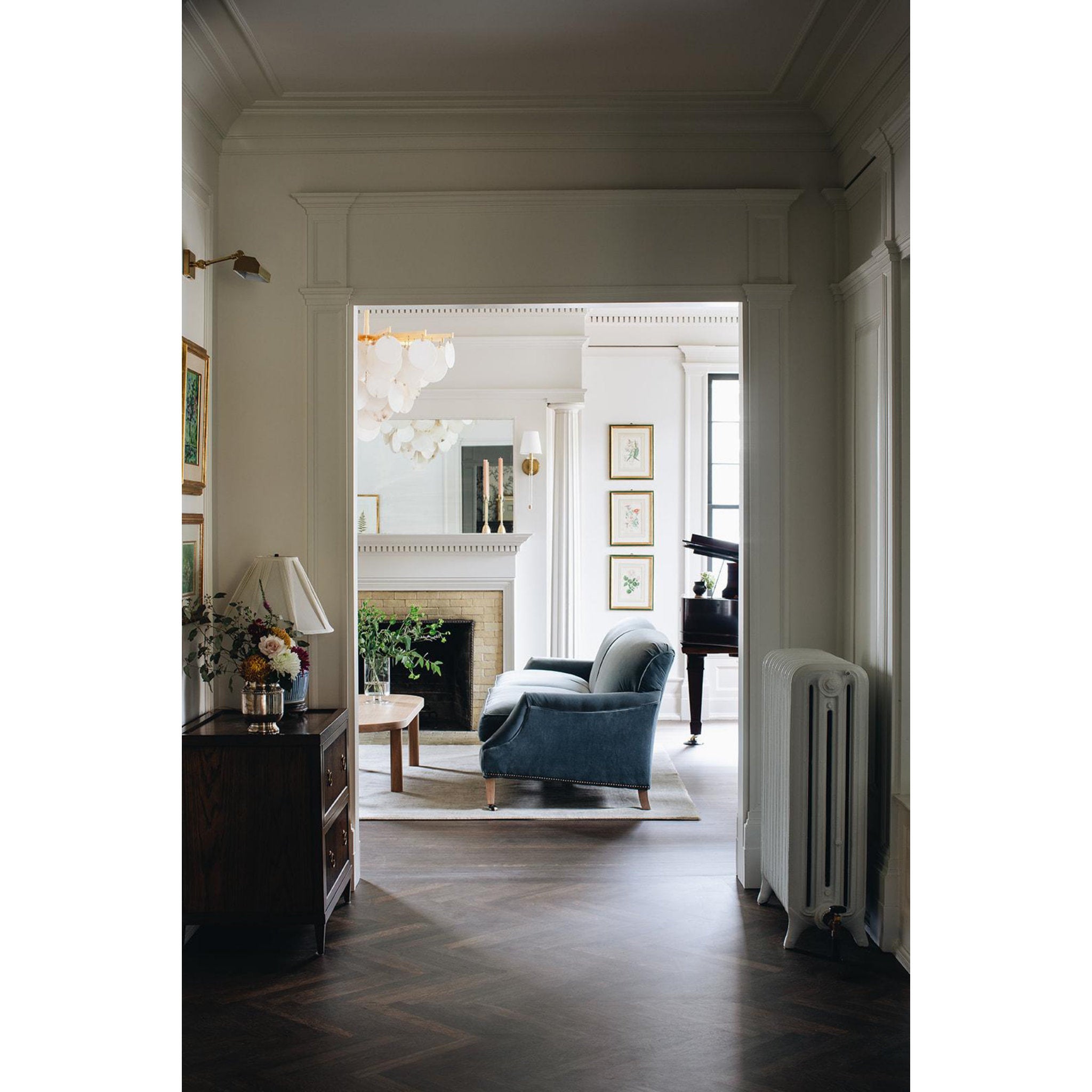 Blixen 1-Light Wall Sconce in Aged Brass 6L x 6W x 21H