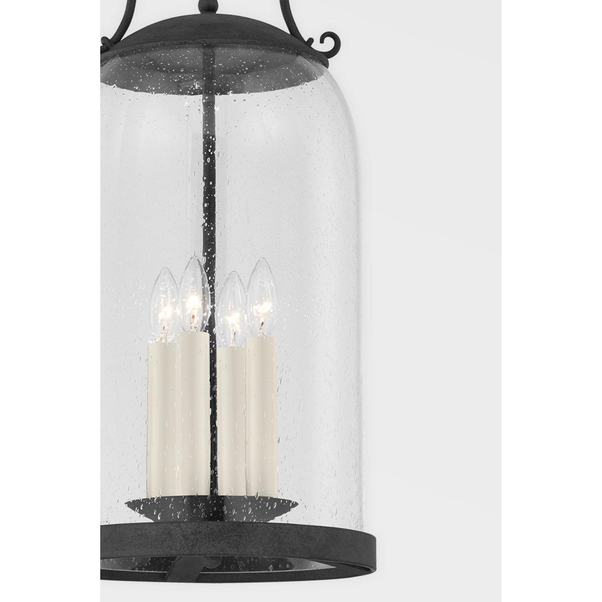 Napa County Wall Sconce 4-Light Outdoor LED in French Iron 12L x 12W x 29.75H