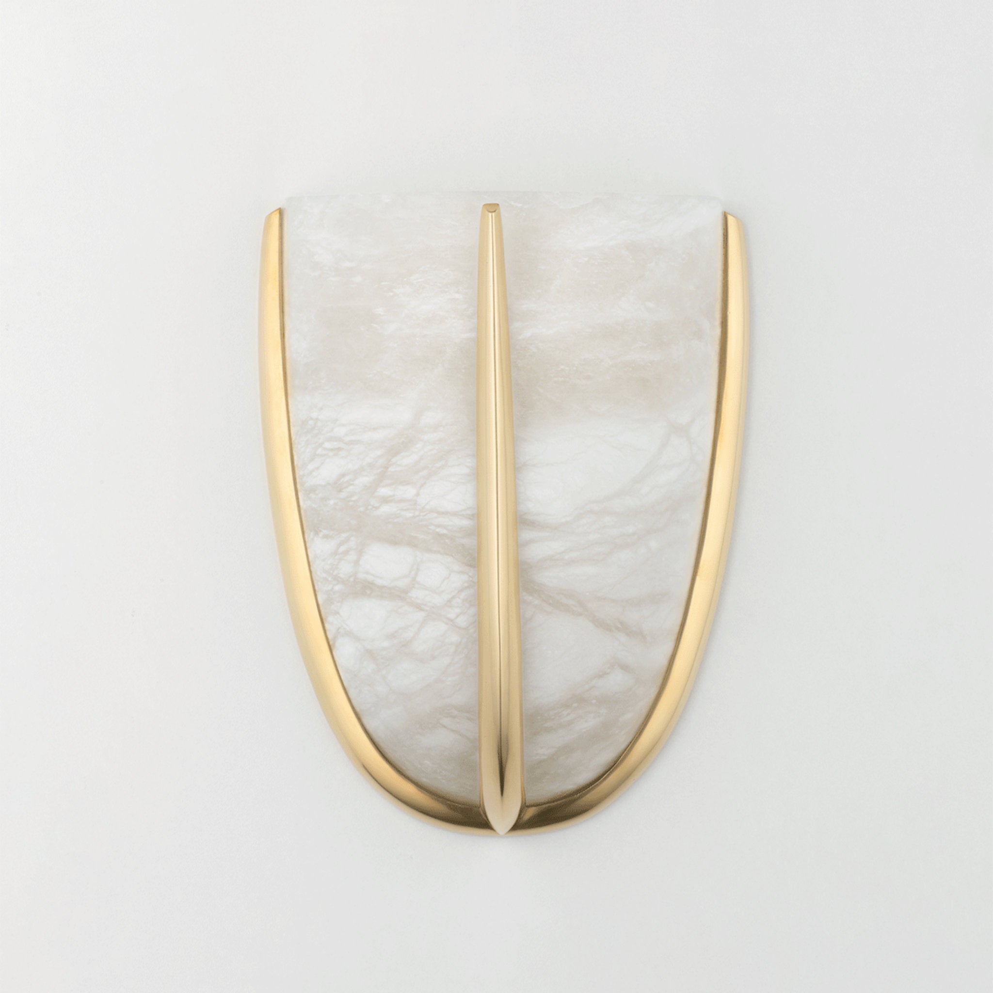 Wheatley 1-Light Wall Sconce in Aged Brass 7L x 7W x 9.25H