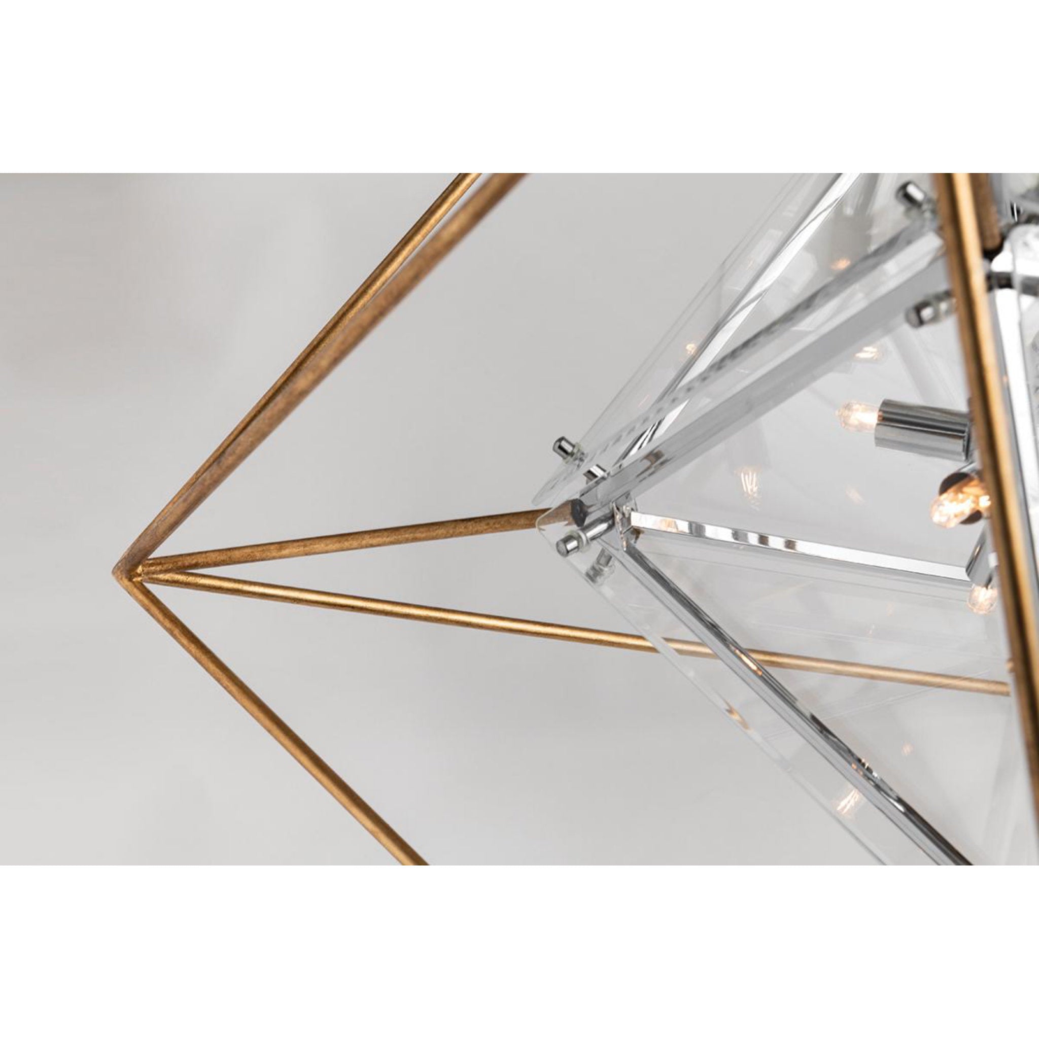 Epic 4-Light Chandelier in Textured Iron 18W x 25.25H