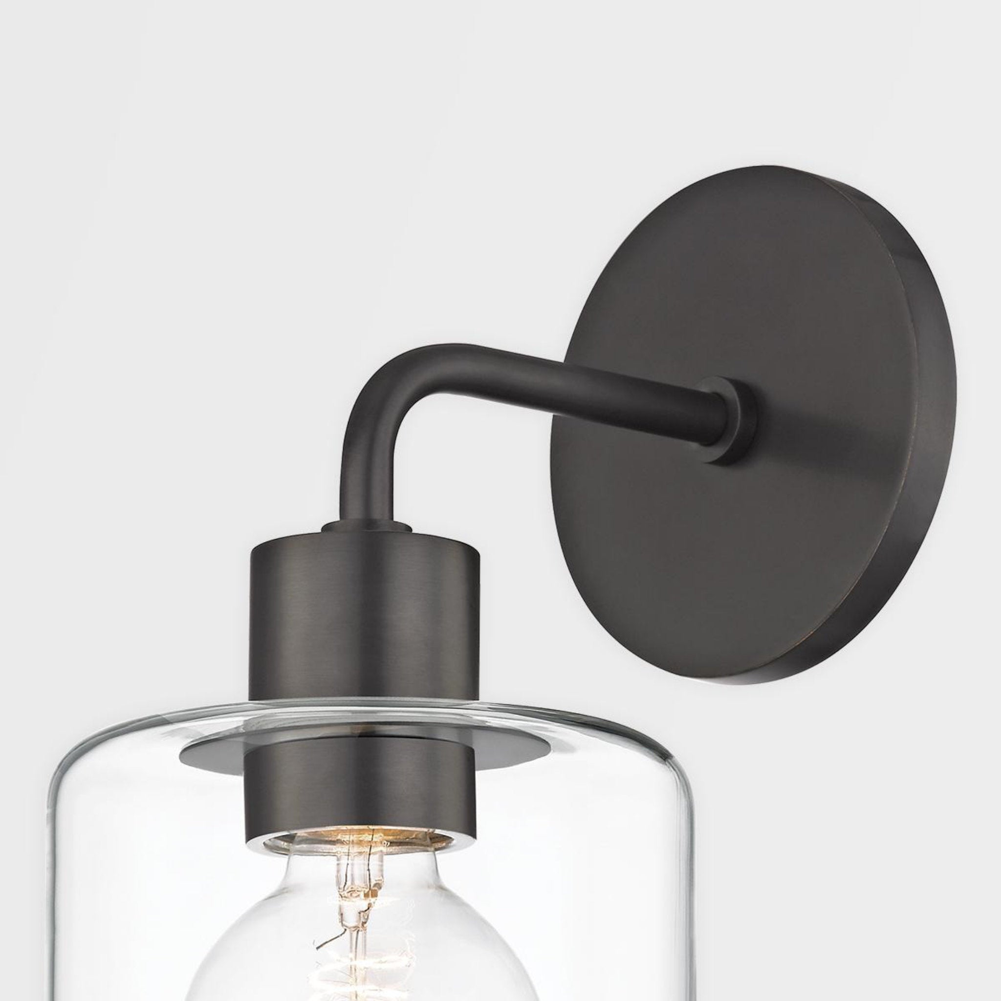 Neko 1-Light Wall Sconce in Aged Brass 5.5L x 5.5W x 12.25H