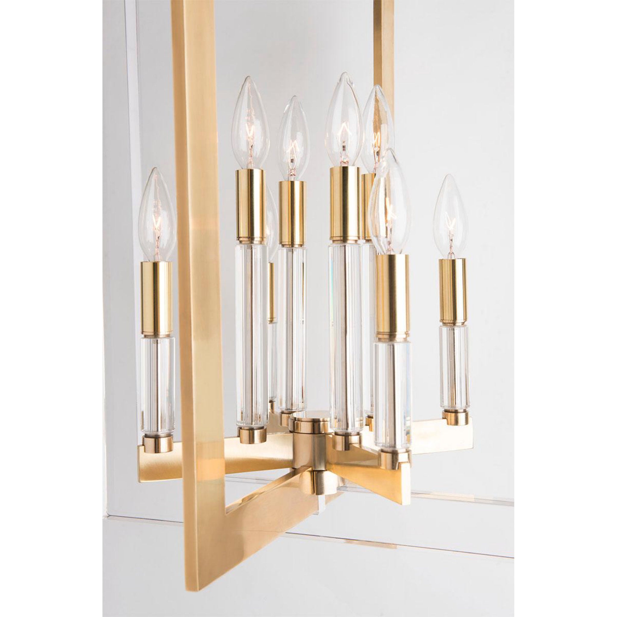 Wellington 4-Light Pendant in Polished Nickel 12L x 12W x 18.75H