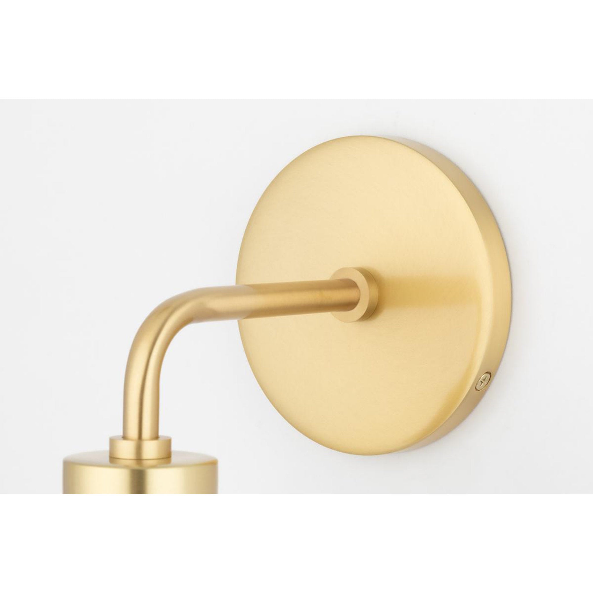 Neko 1-Light Wall Sconce in Aged Brass 5.5L x 5.5W x 12.25H