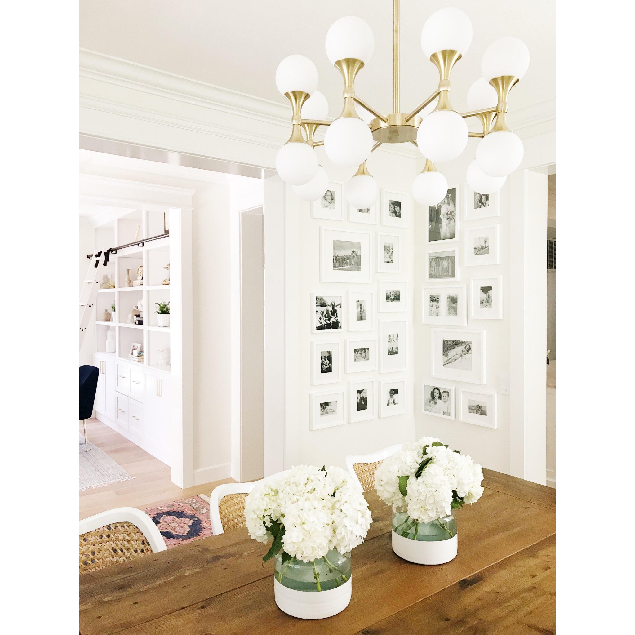 Astoria 16-Light Chandelier in Aged Brass 27L x 27W x 13.5H