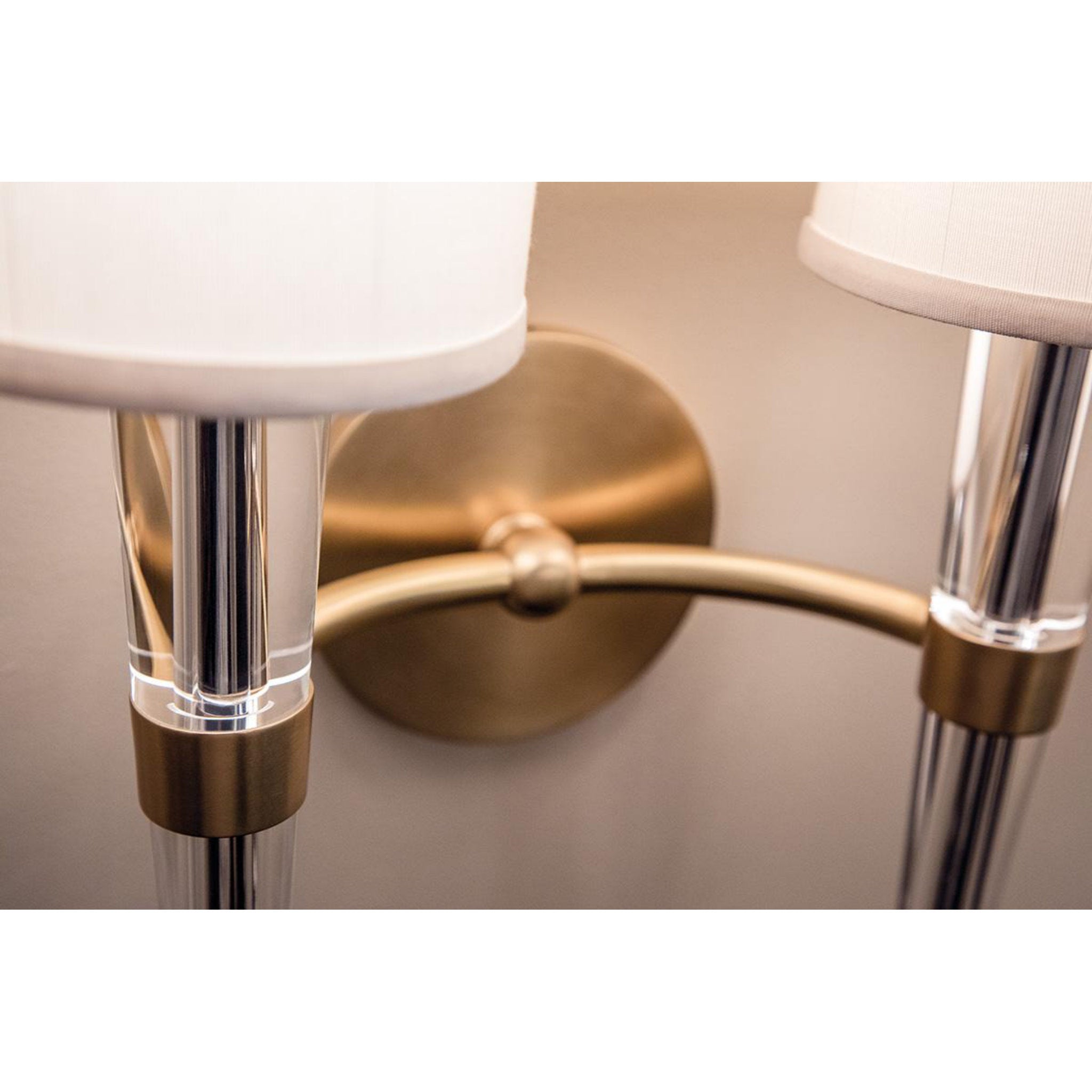 Volta 1-Light Wall Sconce in Polished Nickel 4.75L x 4.75W x 15.25H