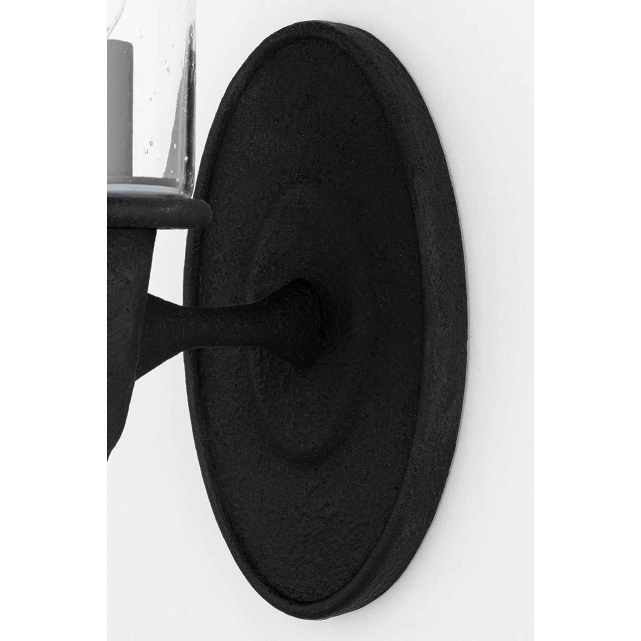 Chisel 3-Light Wall Sconce in Black Iron 9.75L x 9.75W x 27.5H