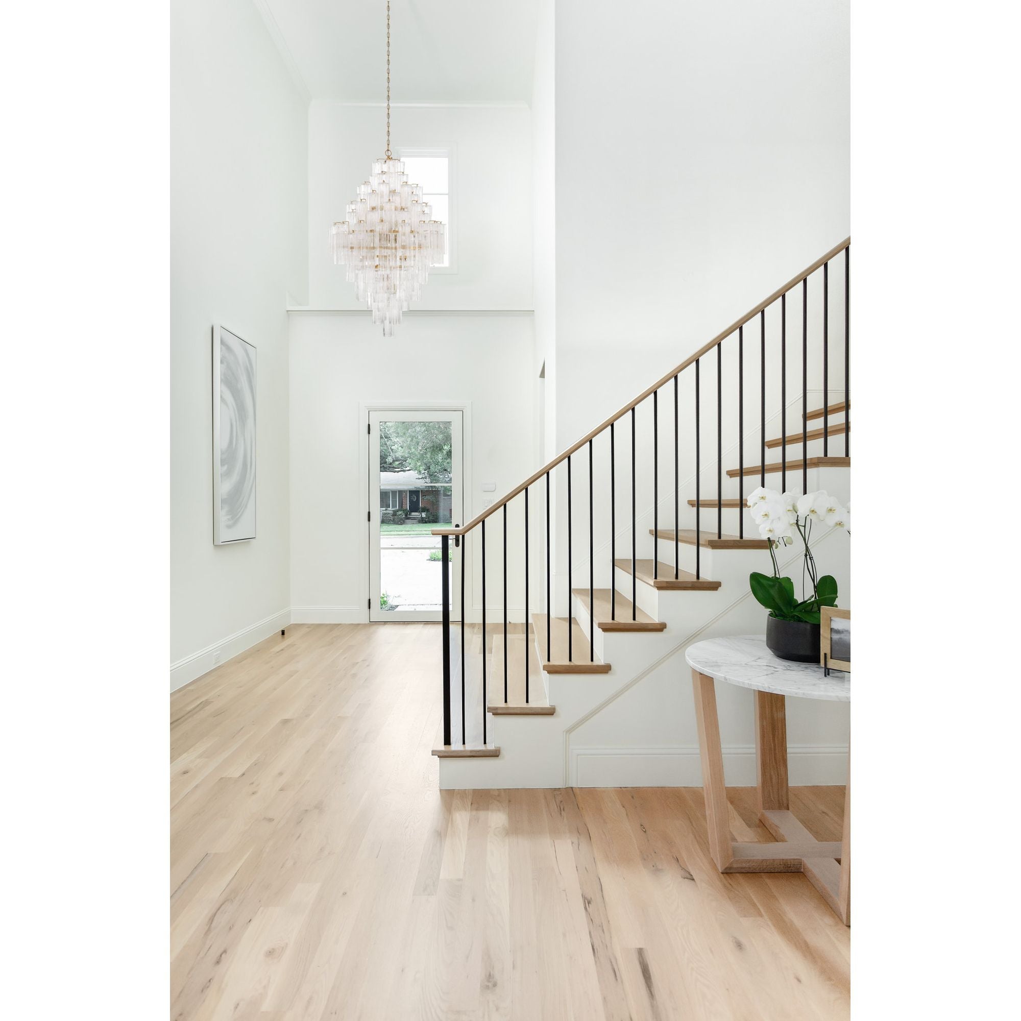 Addis 31.5'' Aged Brass Chandelier Clear 31.5"W x 50.5"H x 31.5"D