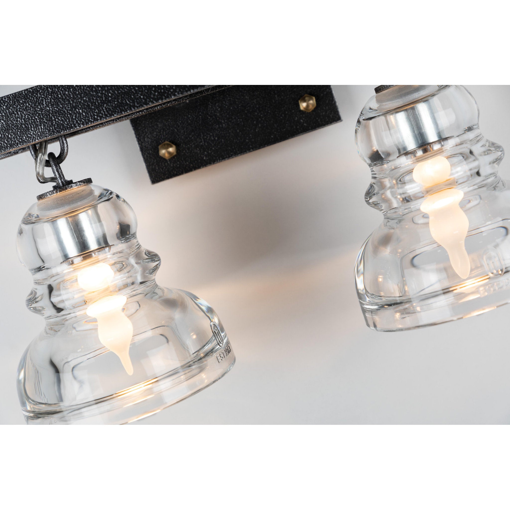 Menlo Park Bath And Vanity 3-Light LED in Old Silver 20.5L x 20.5W x 10H