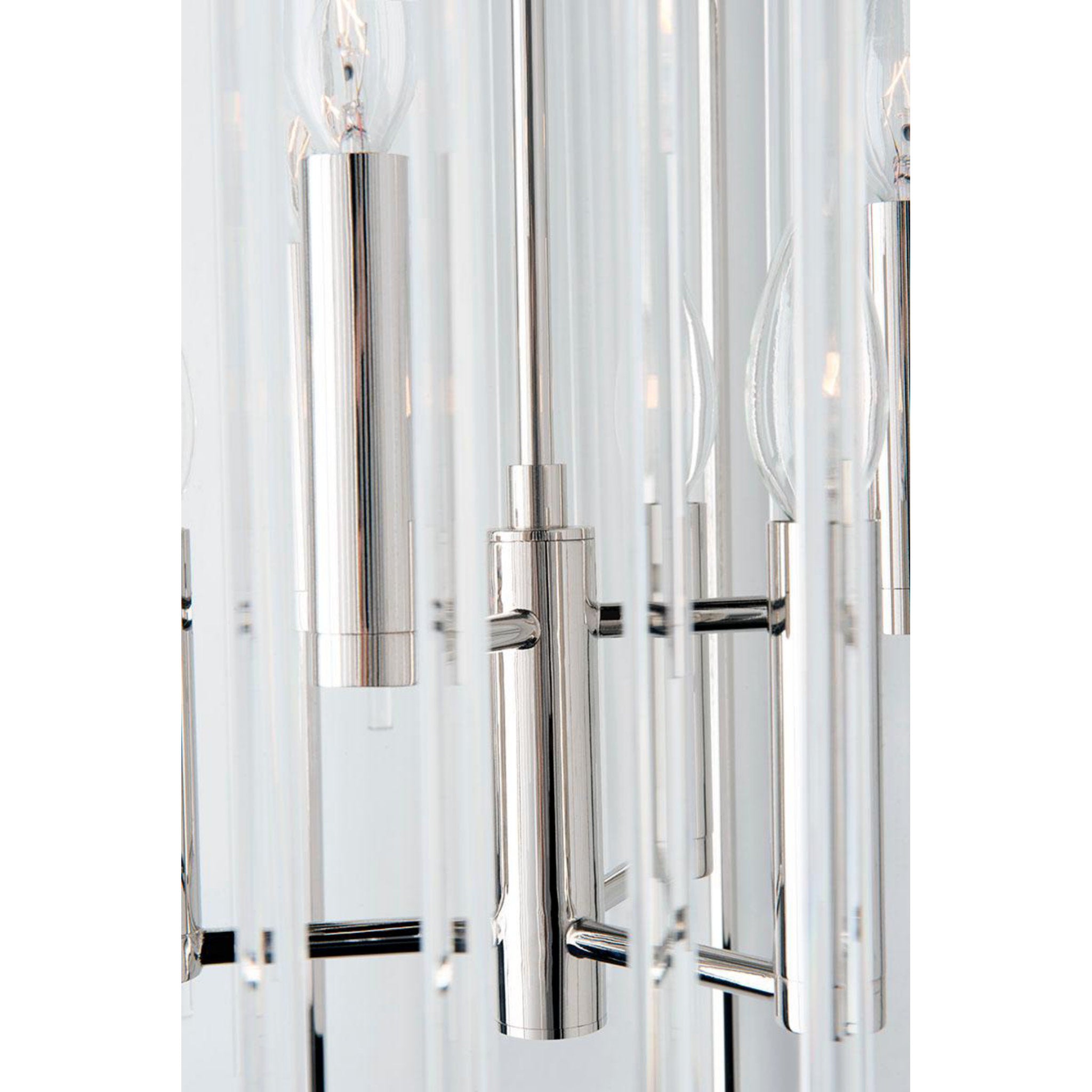 Lewis 6-Light Chandelier in Aged Brass 20.75L x 20.75W x 34.75H