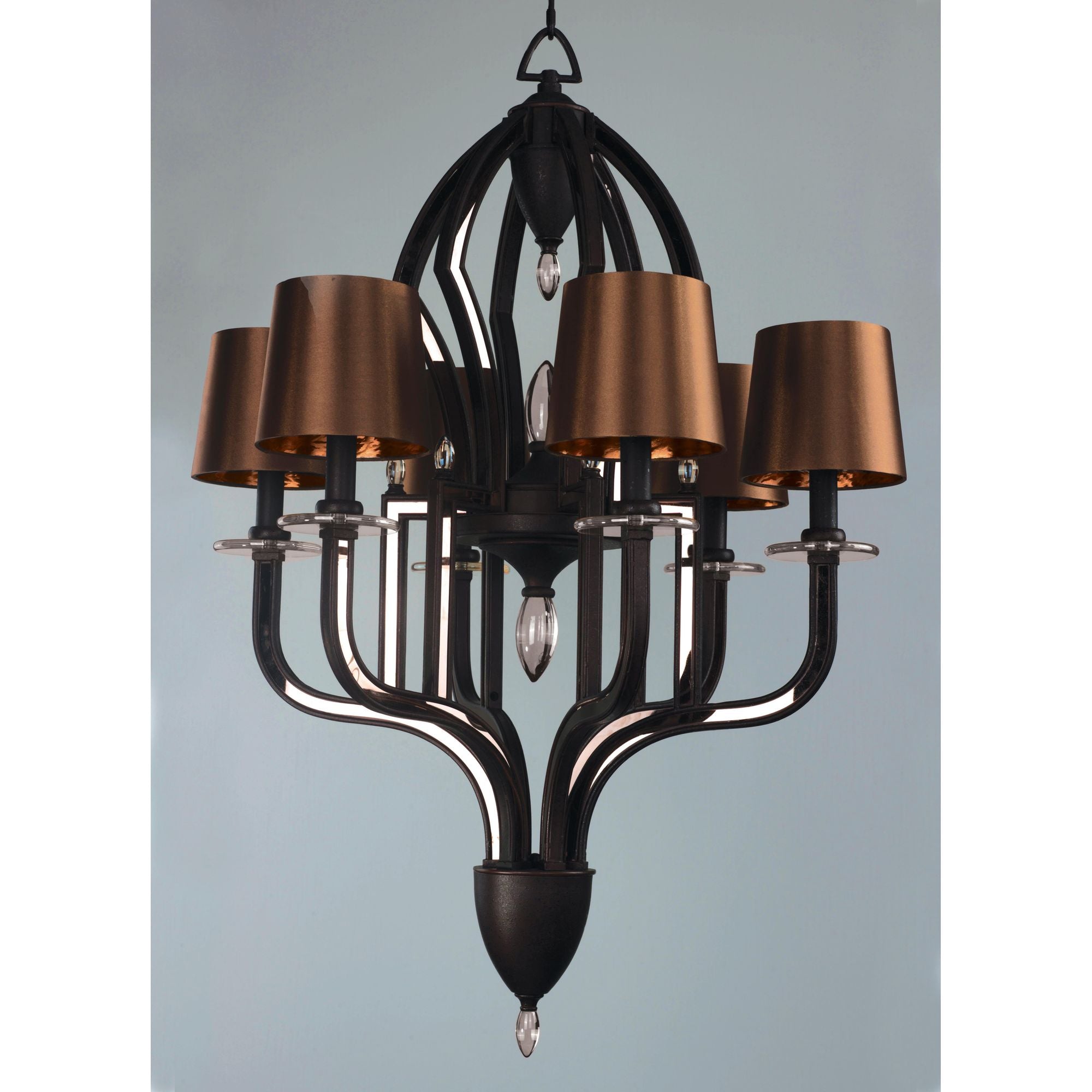 Studio M SM23338CLRT Hermitage 8-Light Pendant in Russet