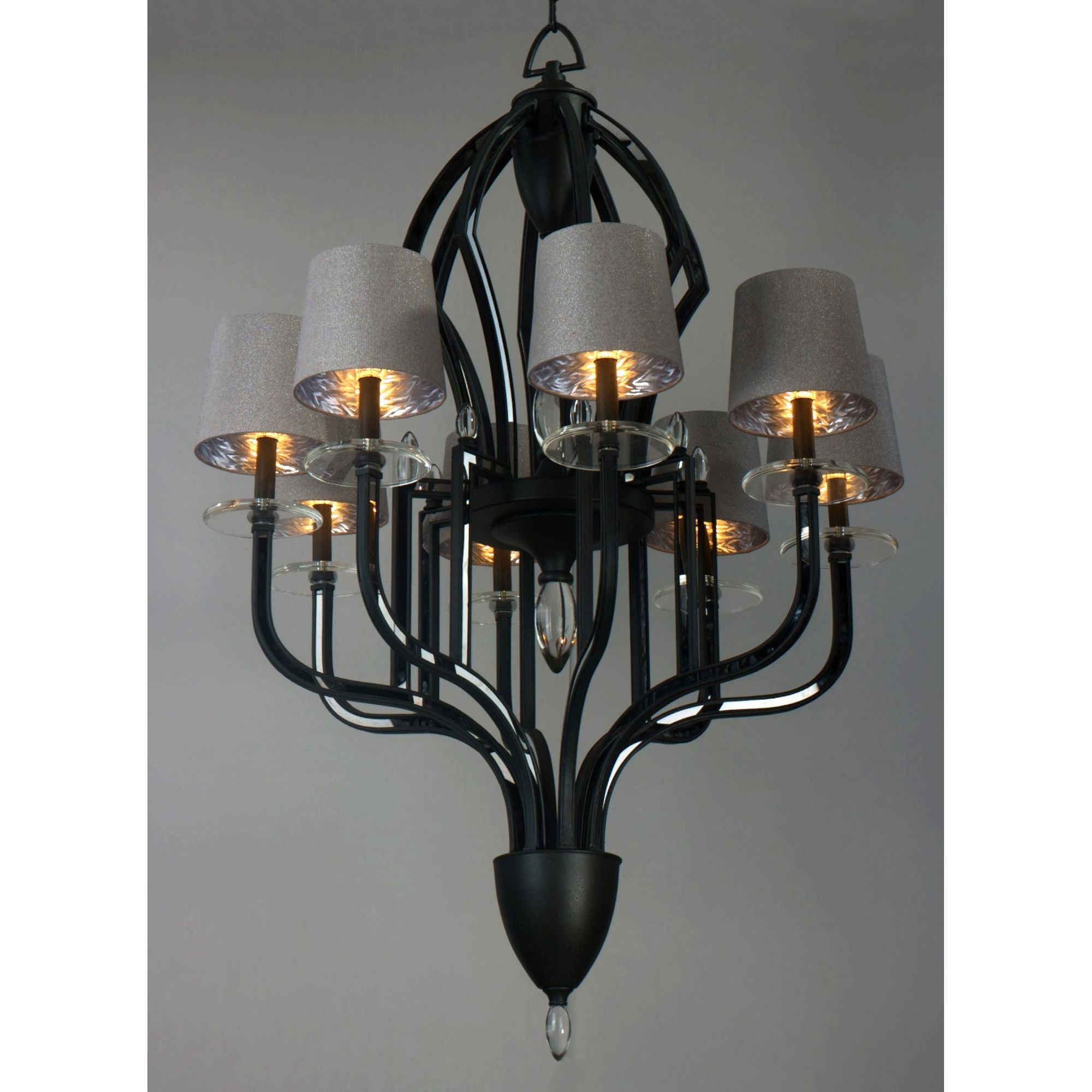Studio M SM23338MTAR Hermitage 8-Light Pendant in Anthracite