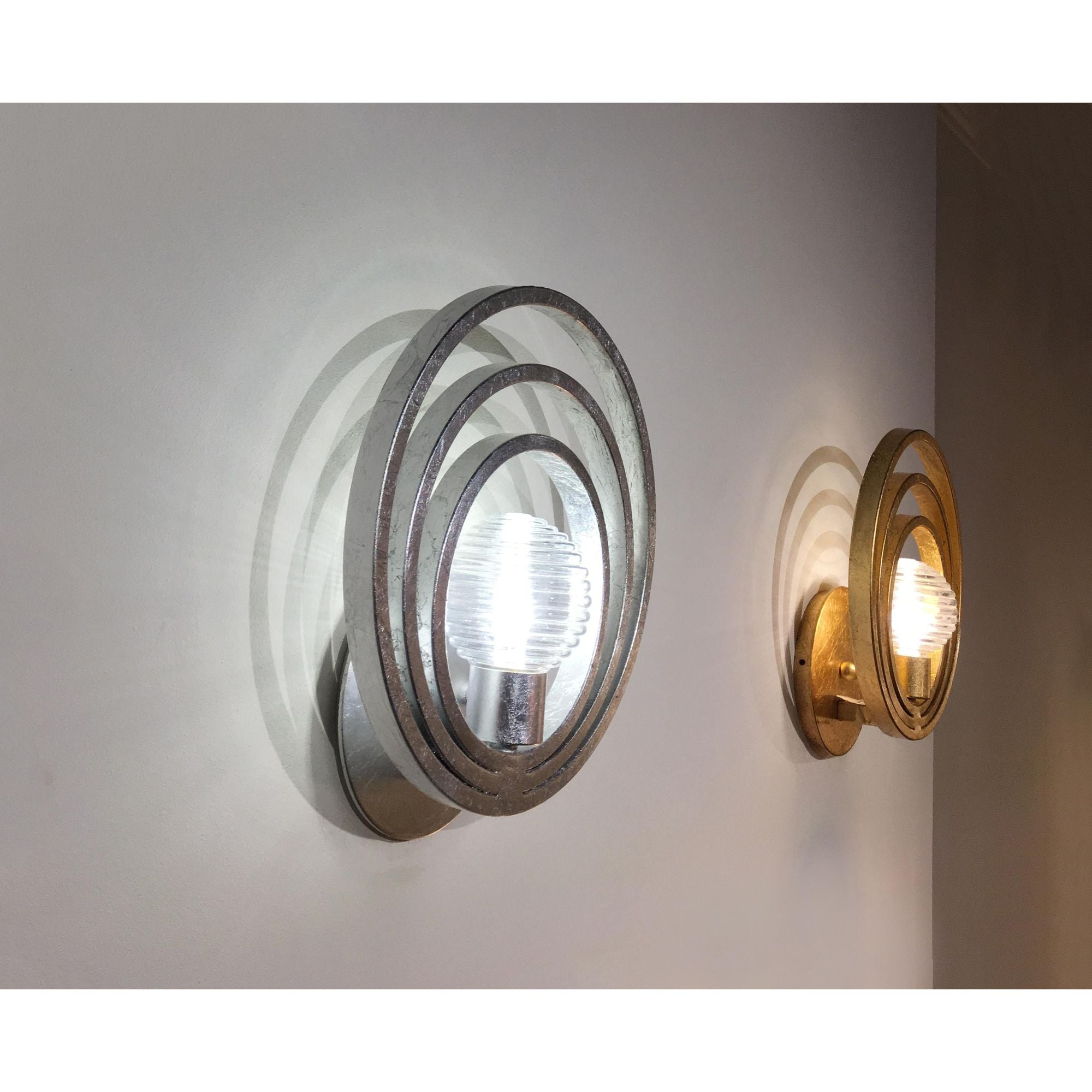 Studio M SM23631CRGL Frequency 1-Light Wall Sconce in Gold Leaf