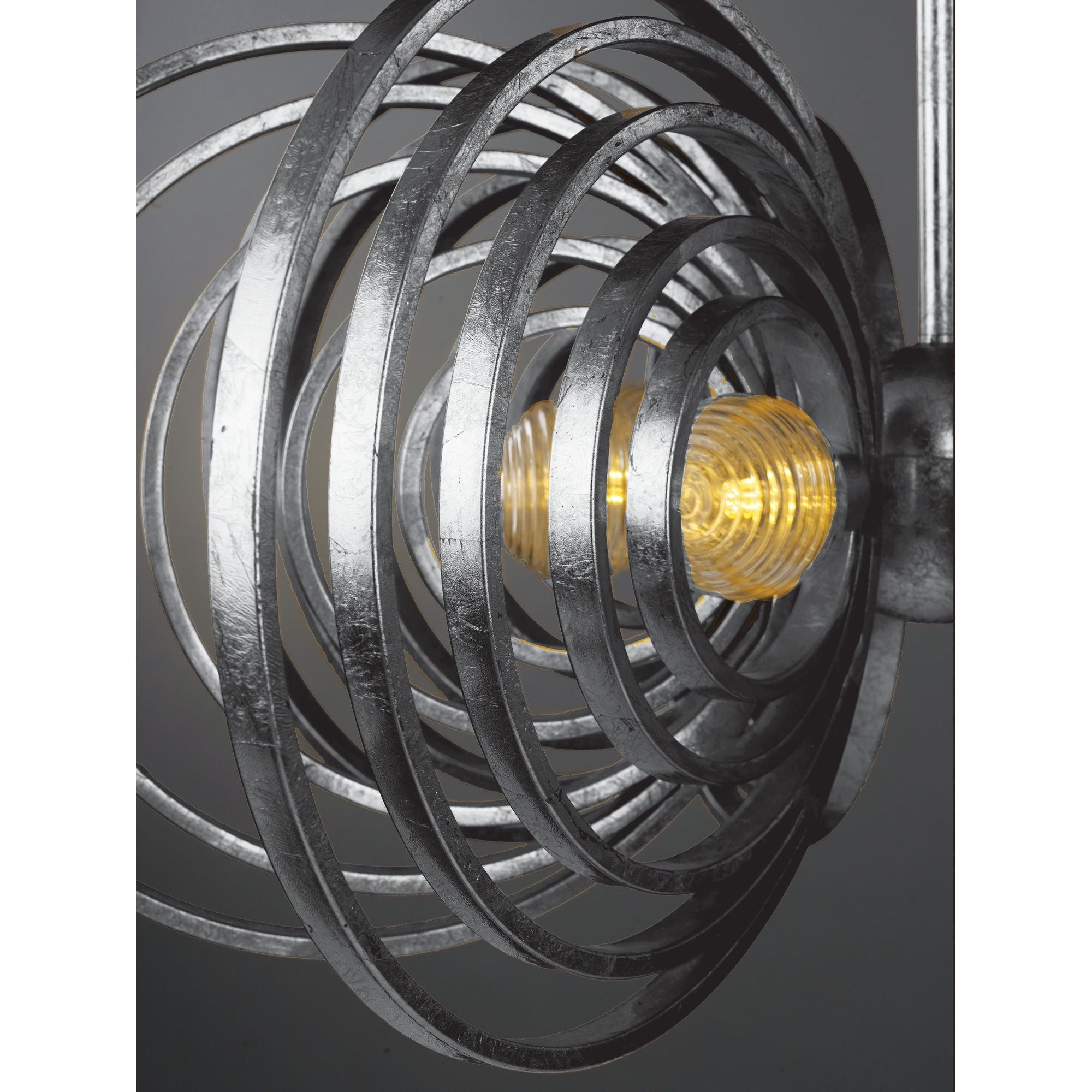 Studio M SM23636CRSL Frequency 6-Light Pendant in Silver Leaf
