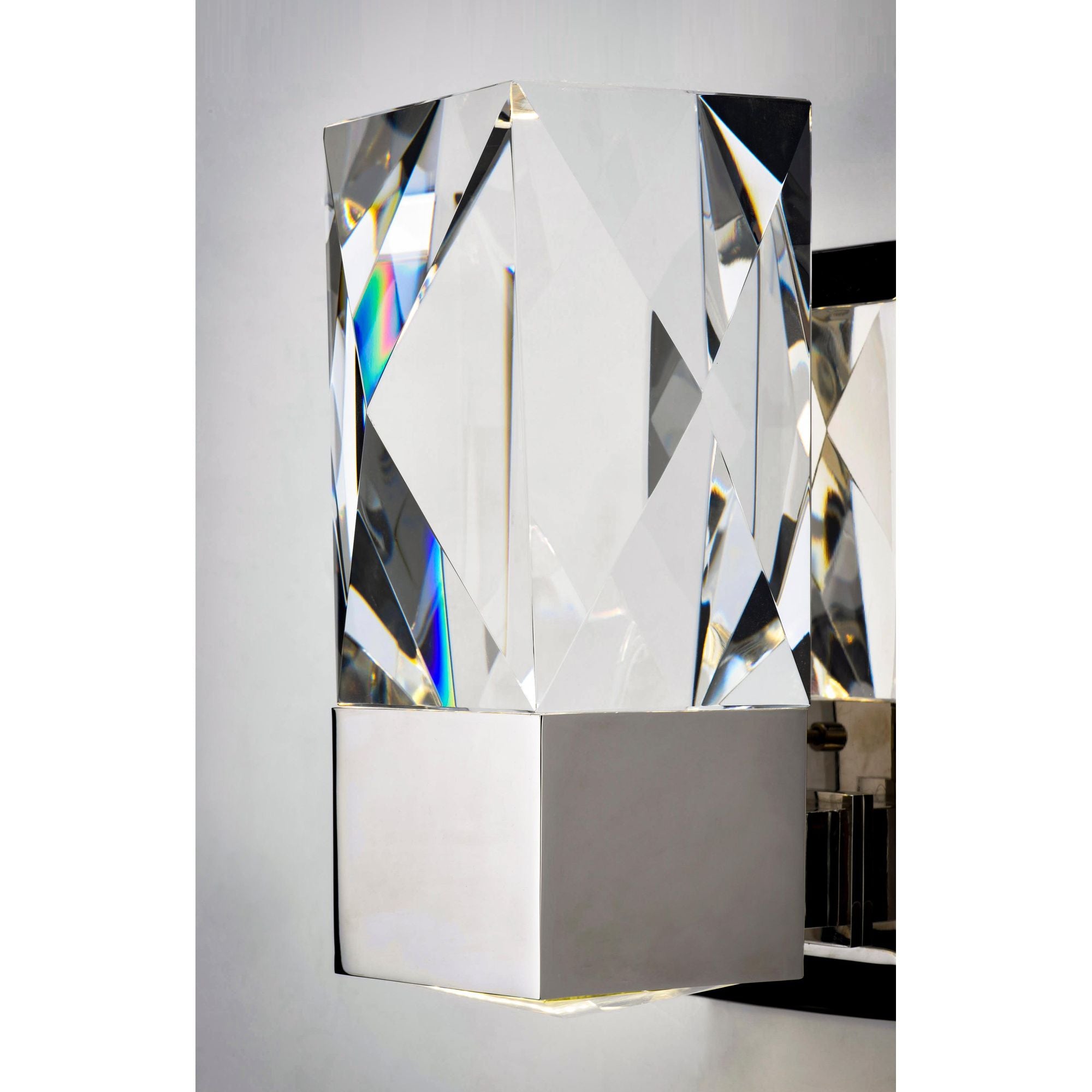 Studio M SM23641BCPN Empire 2-Light LED Wall Sconce in Polished Nickel