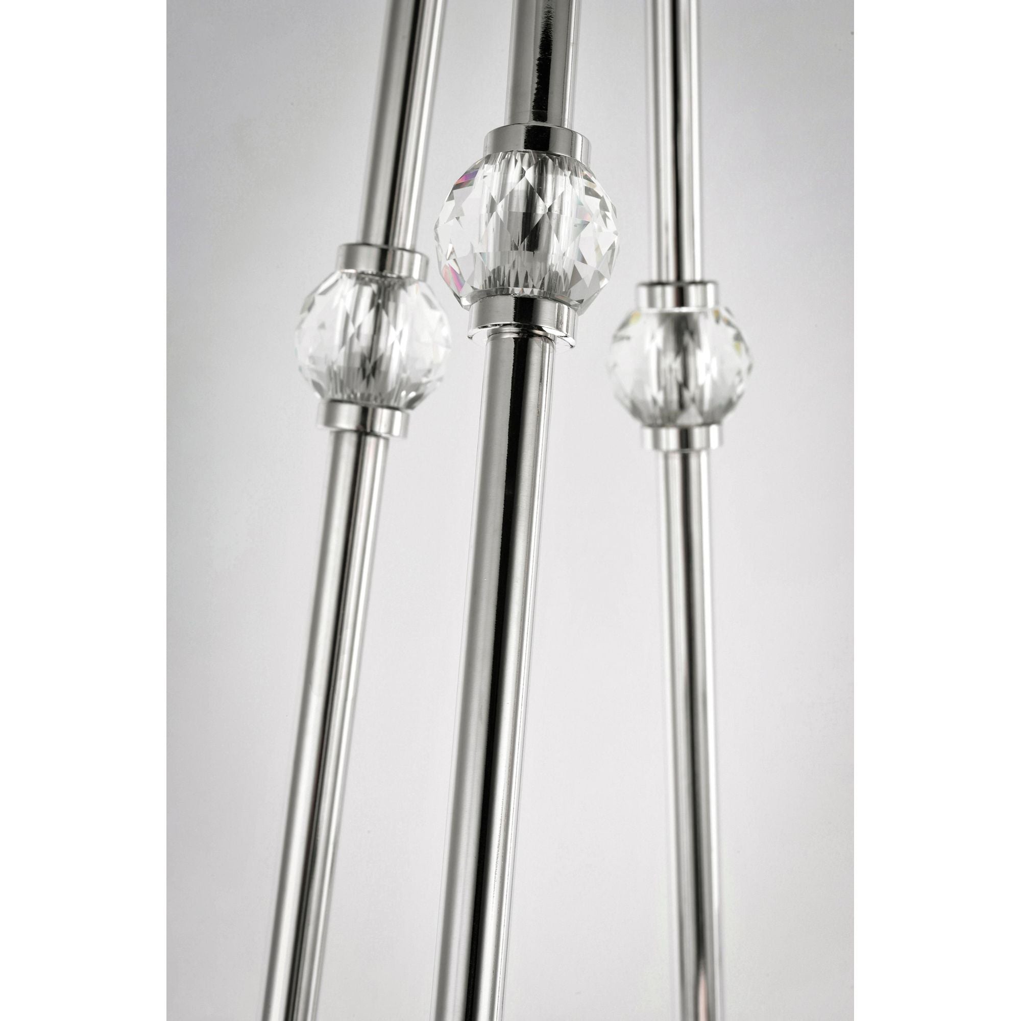 Studio M SM23645BCPN Empire 6-Light LED Chandelier in Polished Nickel