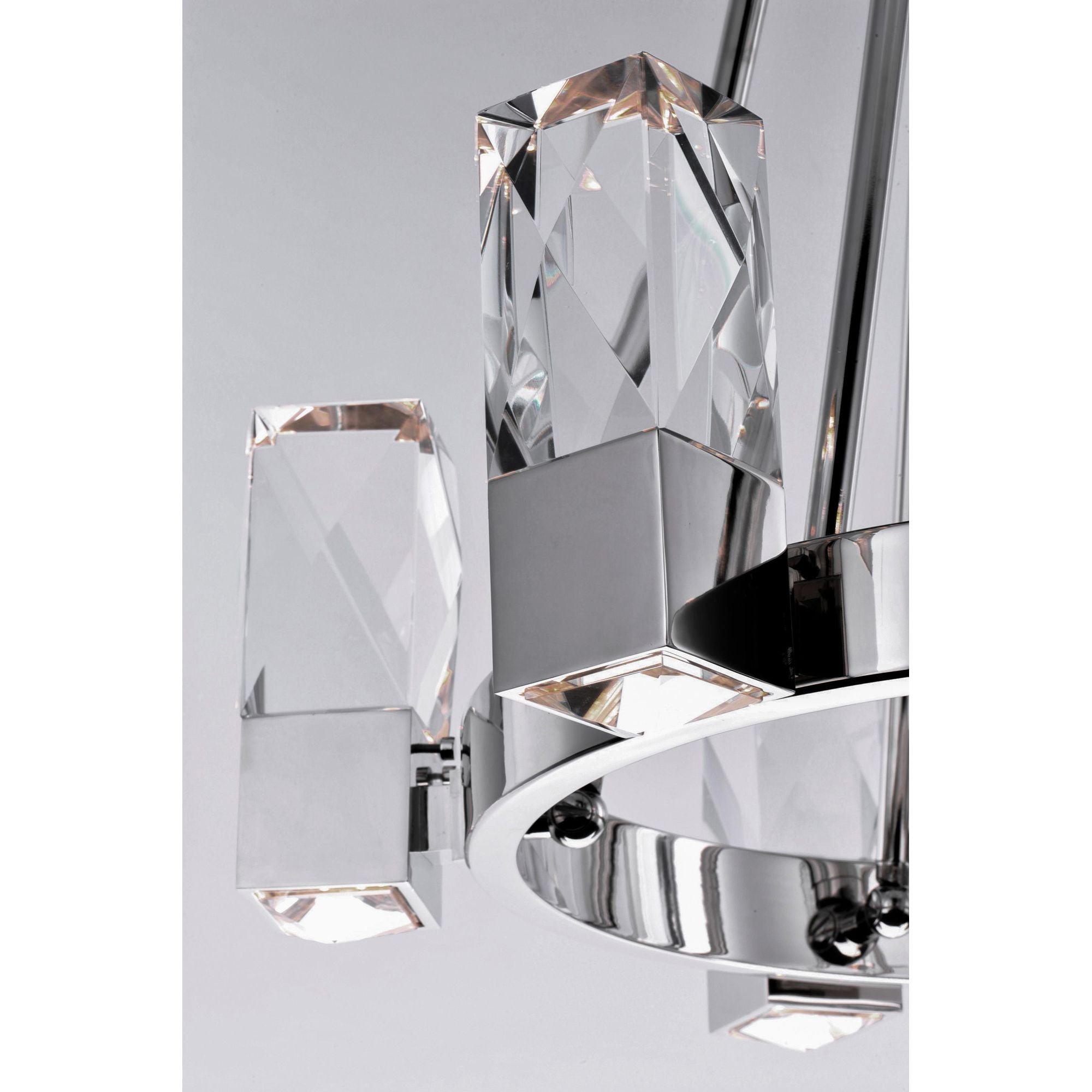 Studio M SM23645BCPN Empire 6-Light LED Chandelier in Polished Nickel