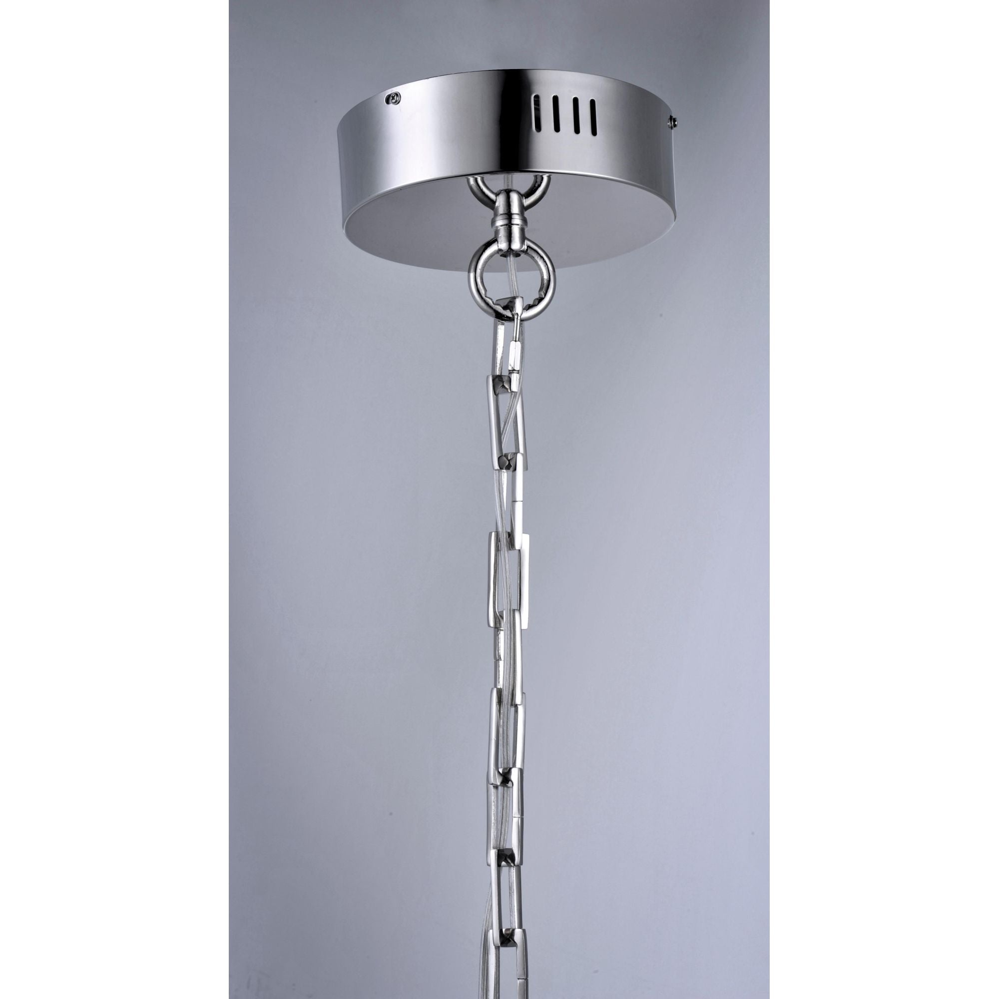 Studio M SM23645BCPN Empire 6-Light LED Chandelier in Polished Nickel