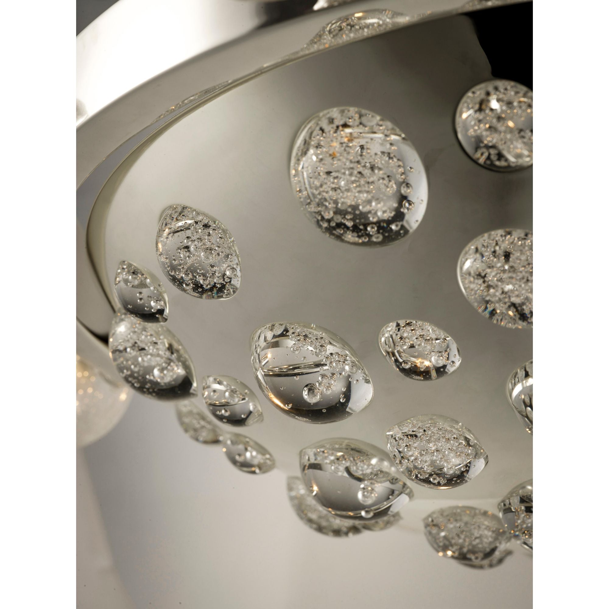 Studio M SM23743BGPS Cosmo 12-Light LED Chandelier in Plated Silver