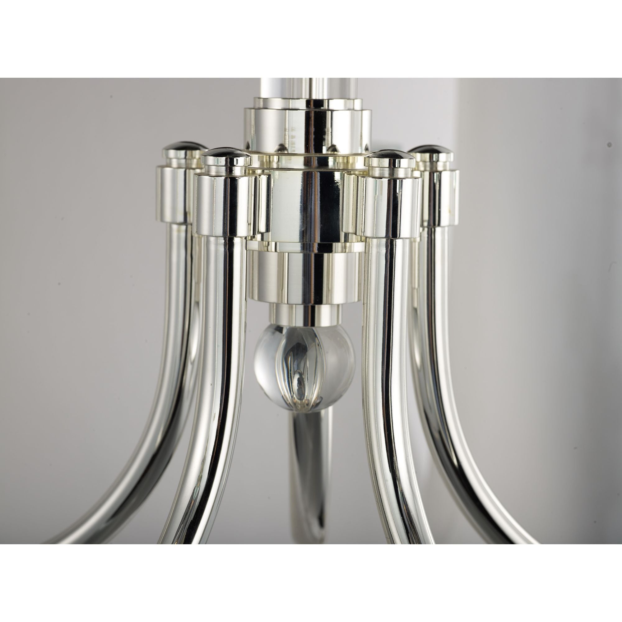 Studio M SM23755BTPS Manhattan 5-Light Chandelier in Plated Silver