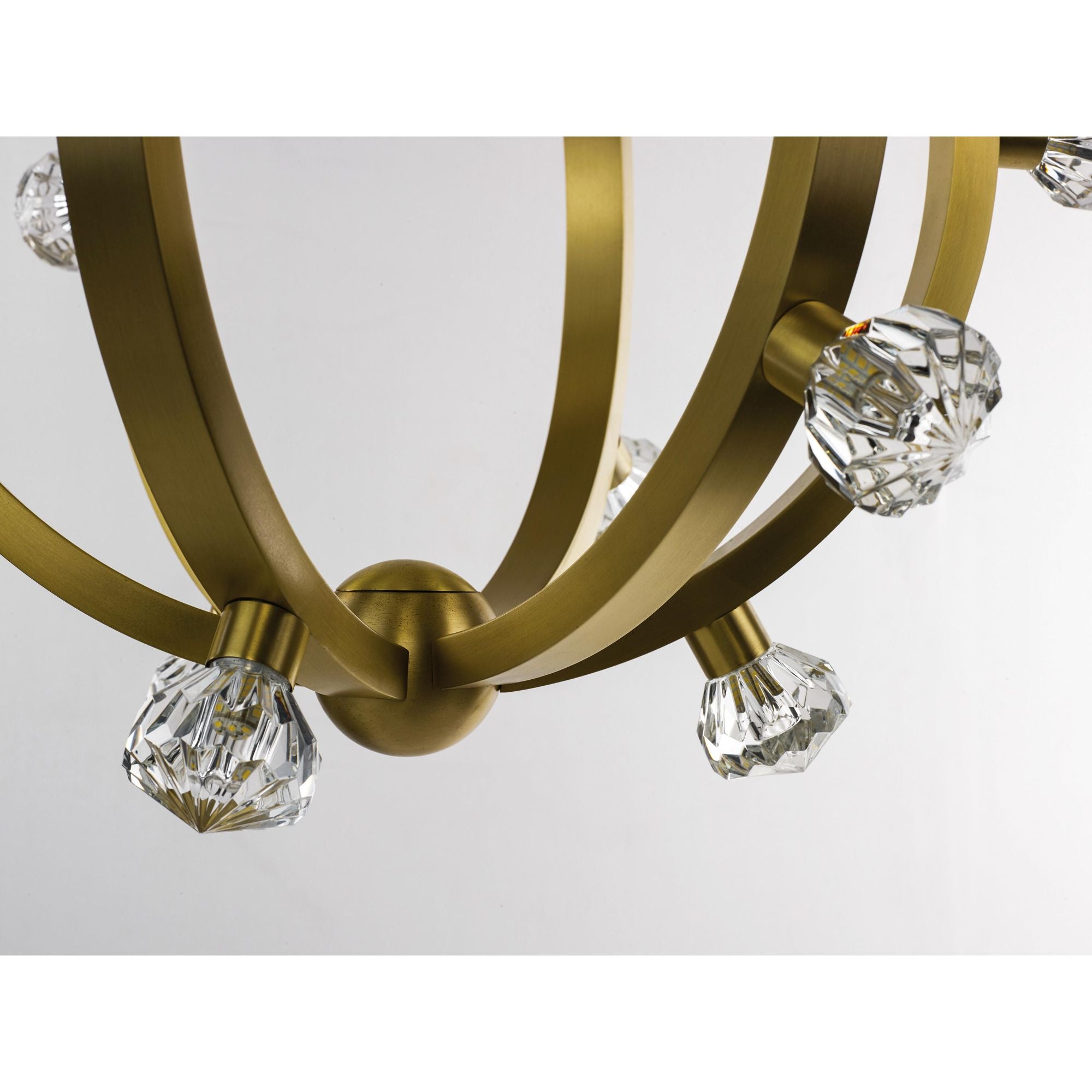 Studio M SM23772BCSBR Norma Jeane Pendant in Satin Brass