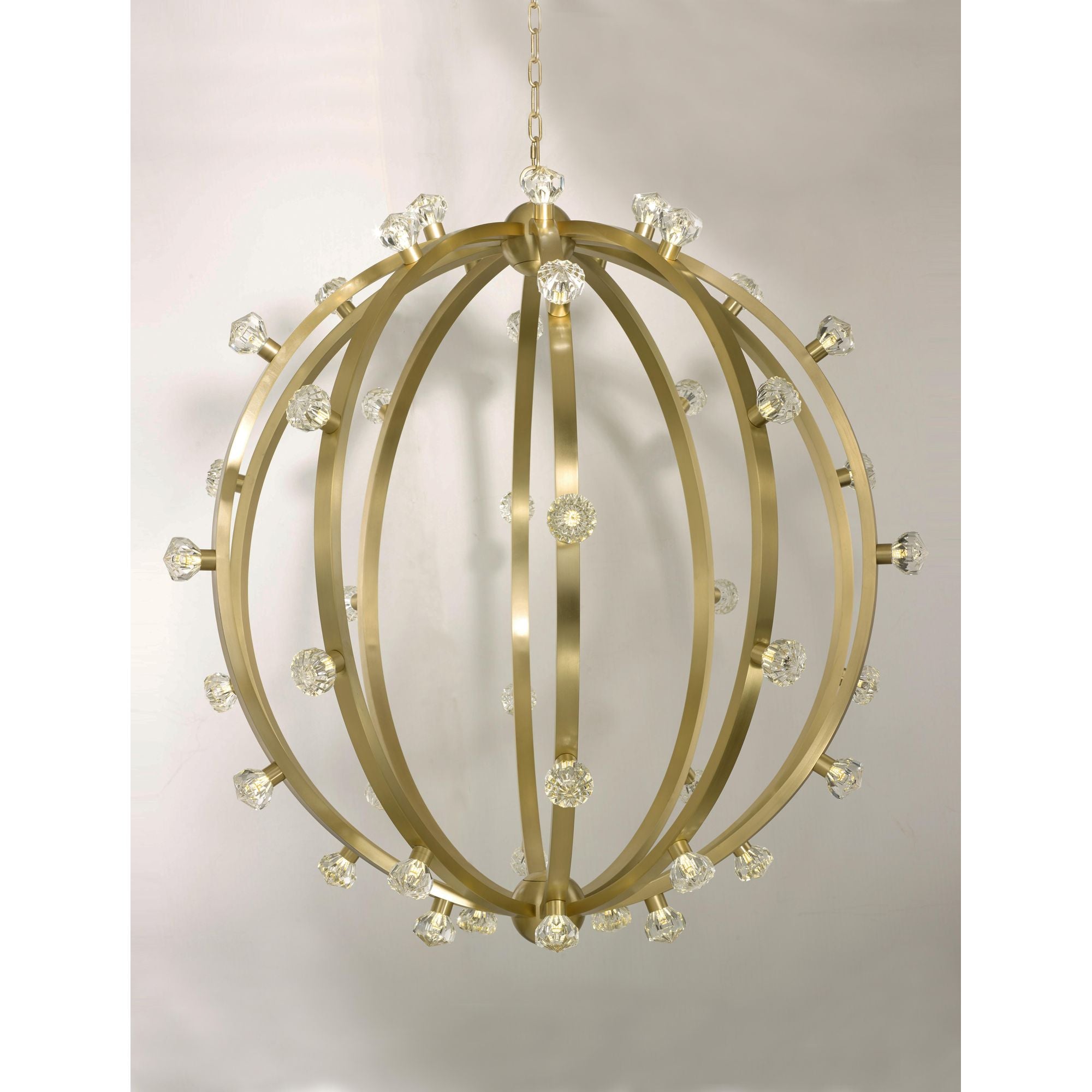 Studio M SM23776BCSBR Norma Jeane Pendant in Satin Brass