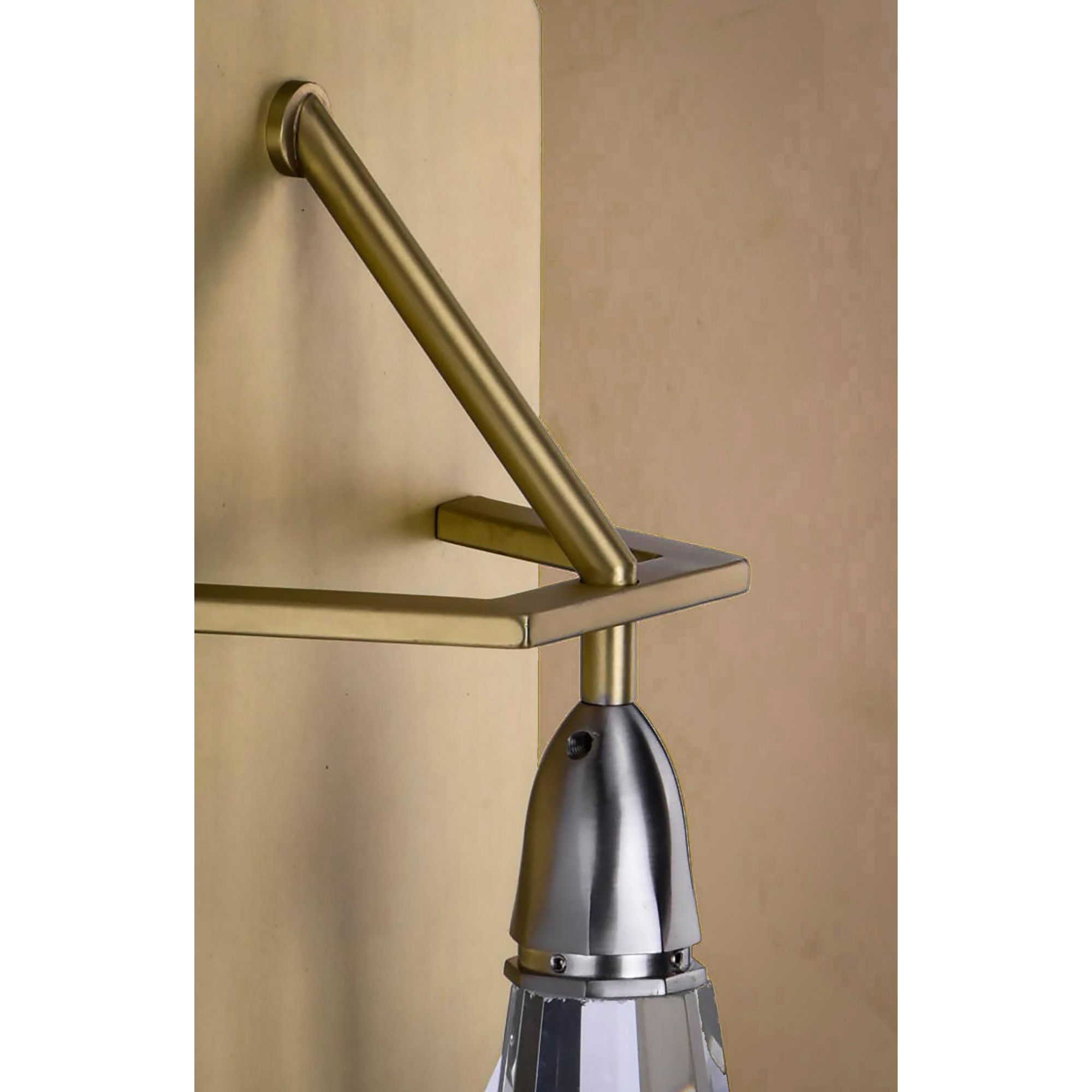 Studio M SM23781BCSNSBR 10 Carat LED Wall Sconce in Satin Nickel / Satin Brass
