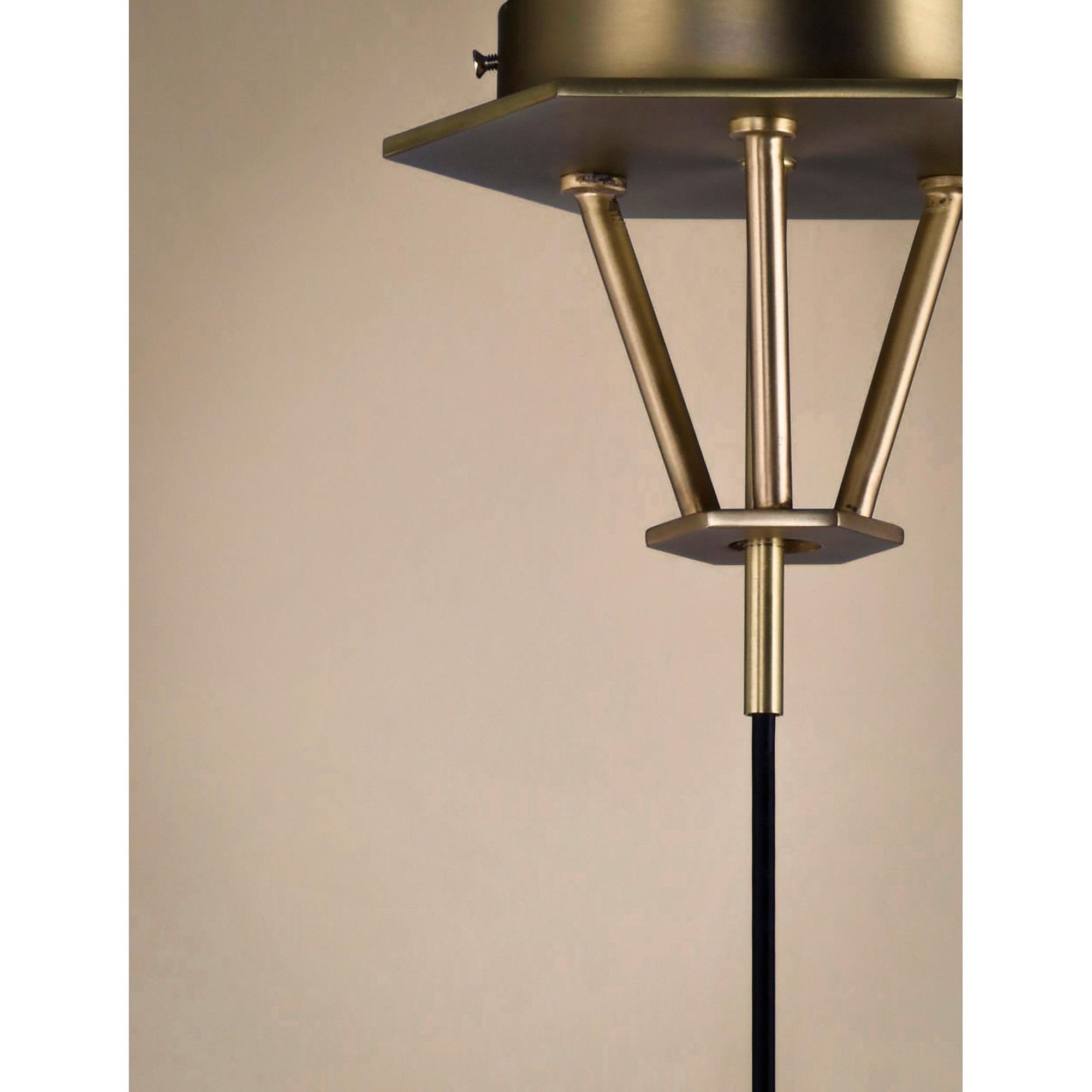 Studio M SM23783BCSNSBR 10 Carat LED Pendant in Satin Nickel / Satin Brass