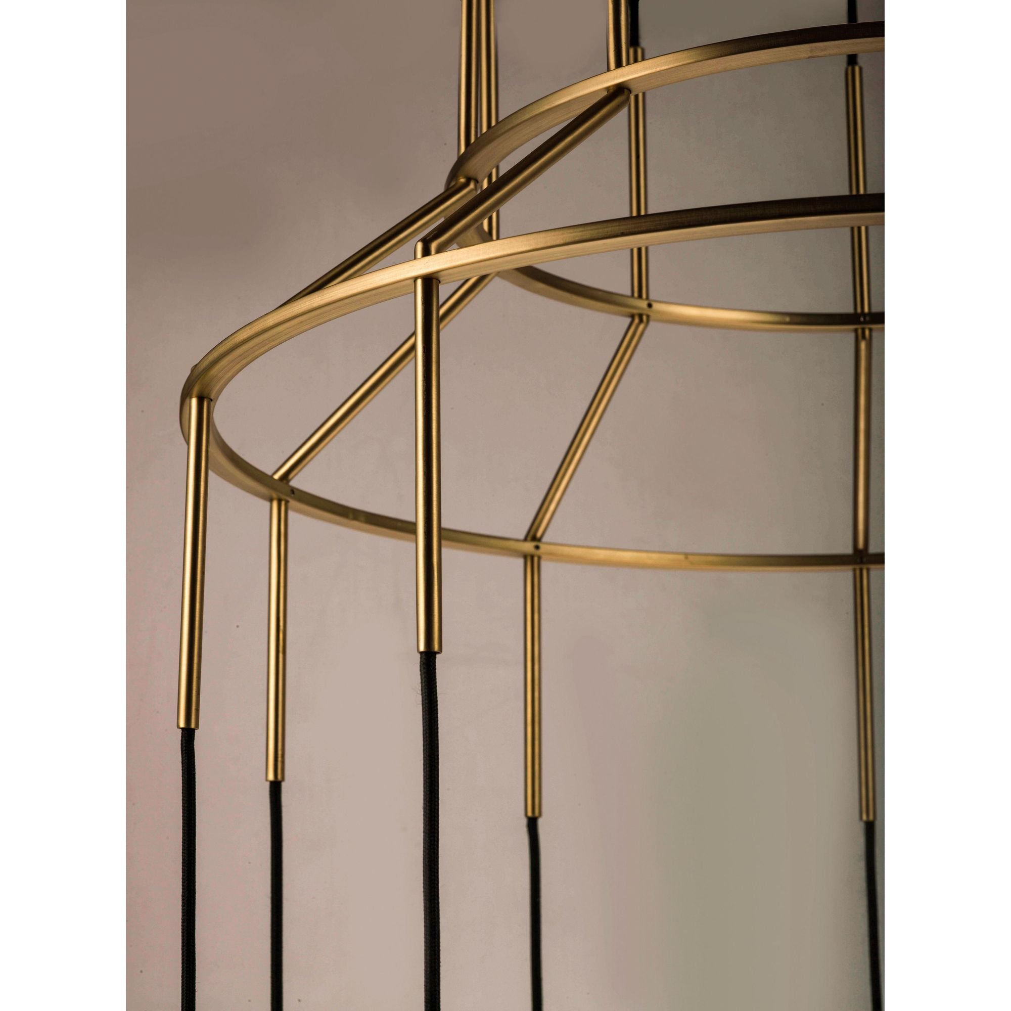 Studio M SM23785BCSNSBR 10 Carat LED Round Chandelier in Satin Nickel / Satin Brass