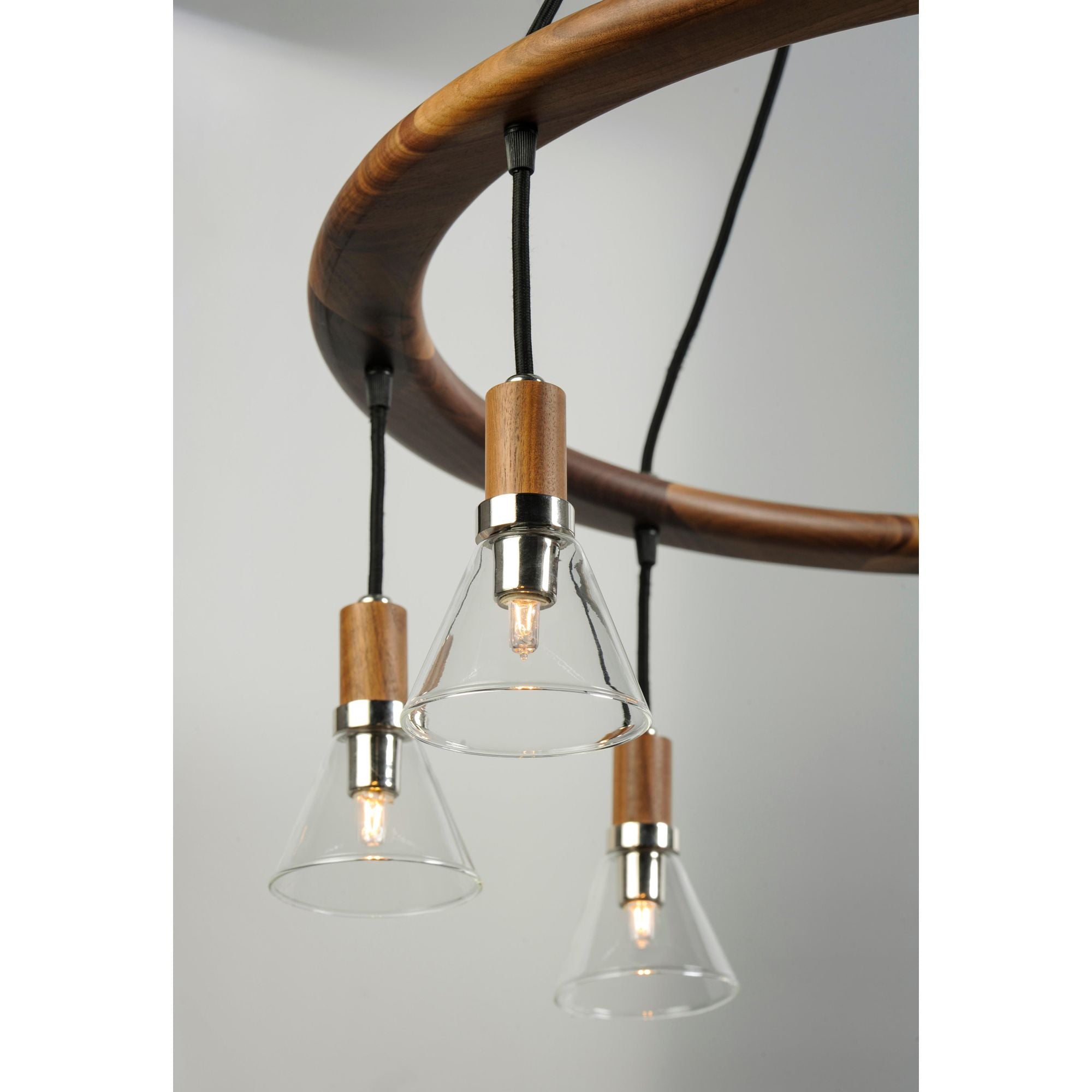 Studio M SM23825CLWN Scan 8-Light Pendant in Walnut
