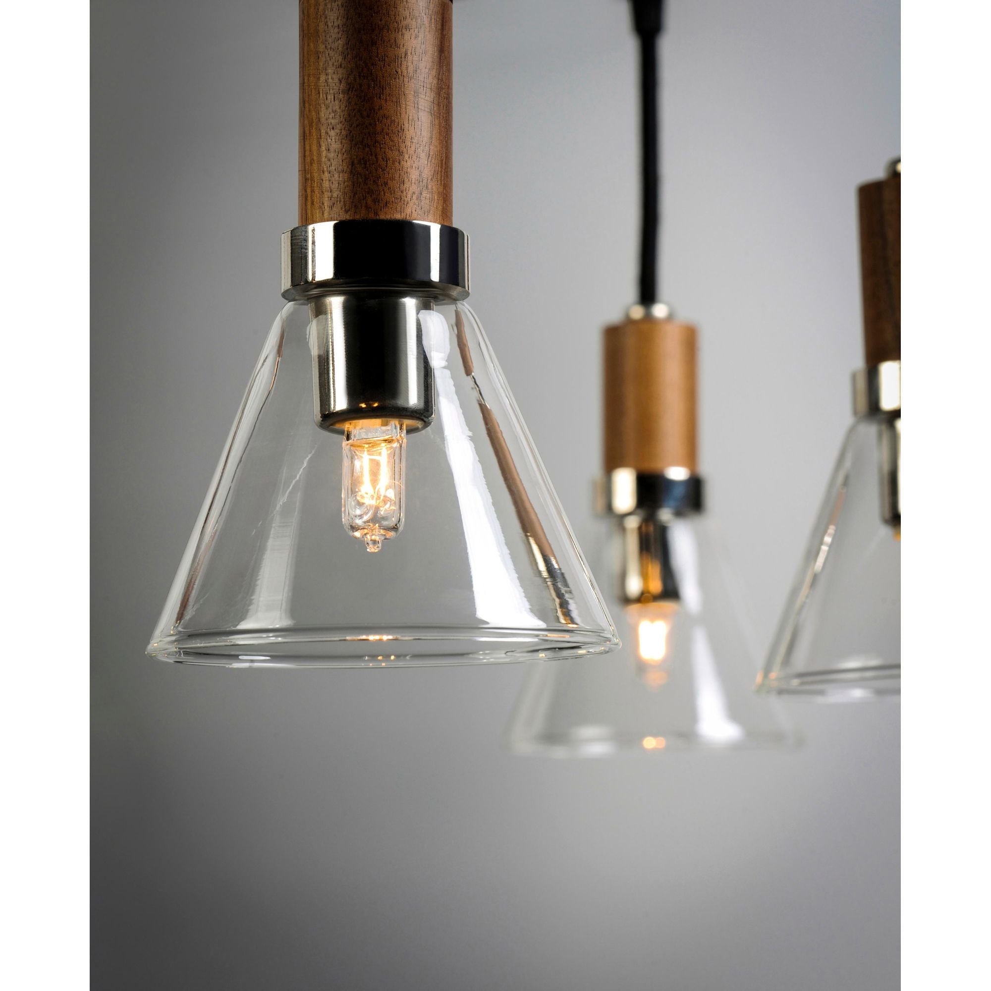 Studio M SM23825CLWN Scan 8-Light Pendant in Walnut