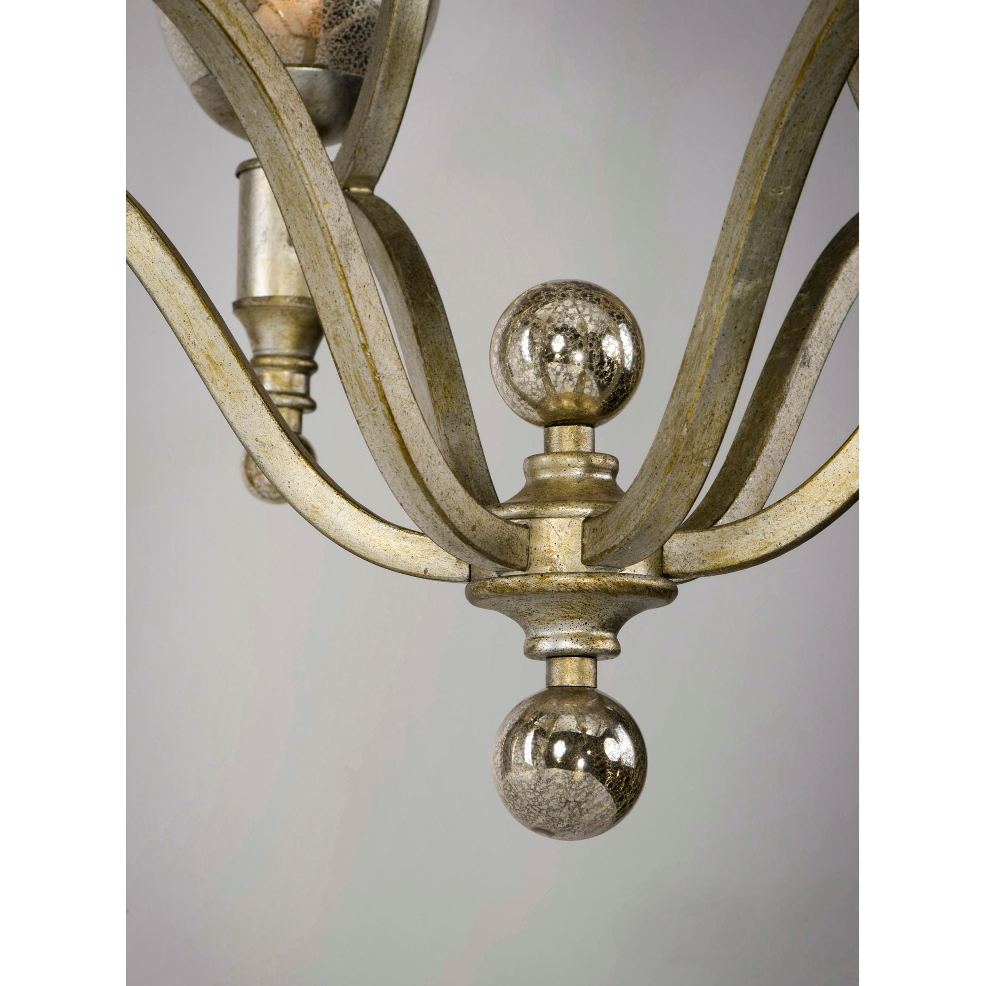 Studio M SM23975MGSG Mirabelle 6-Light Chandelier in Silver Gold