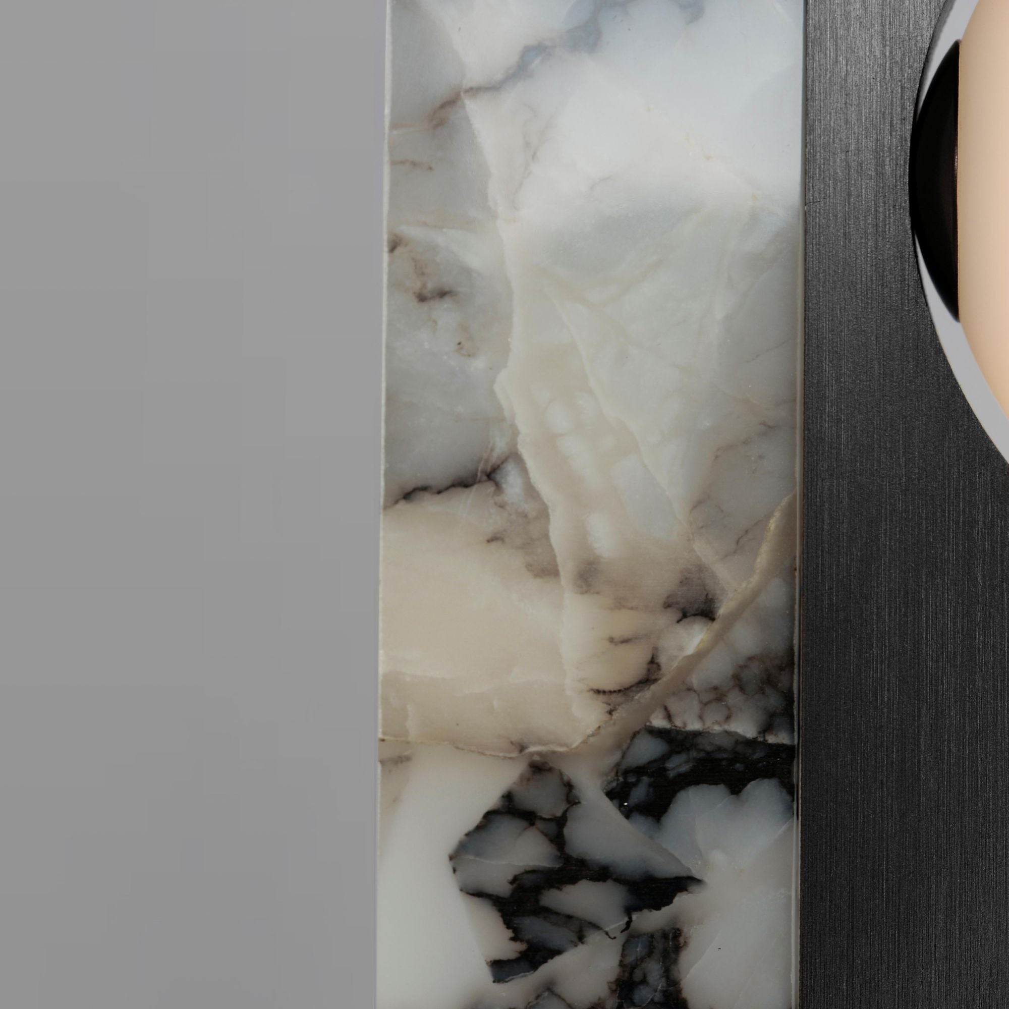 Studio M SM2421ARYBGM New Age Straie Arya Desk Lamp in Brushed Gunmetal