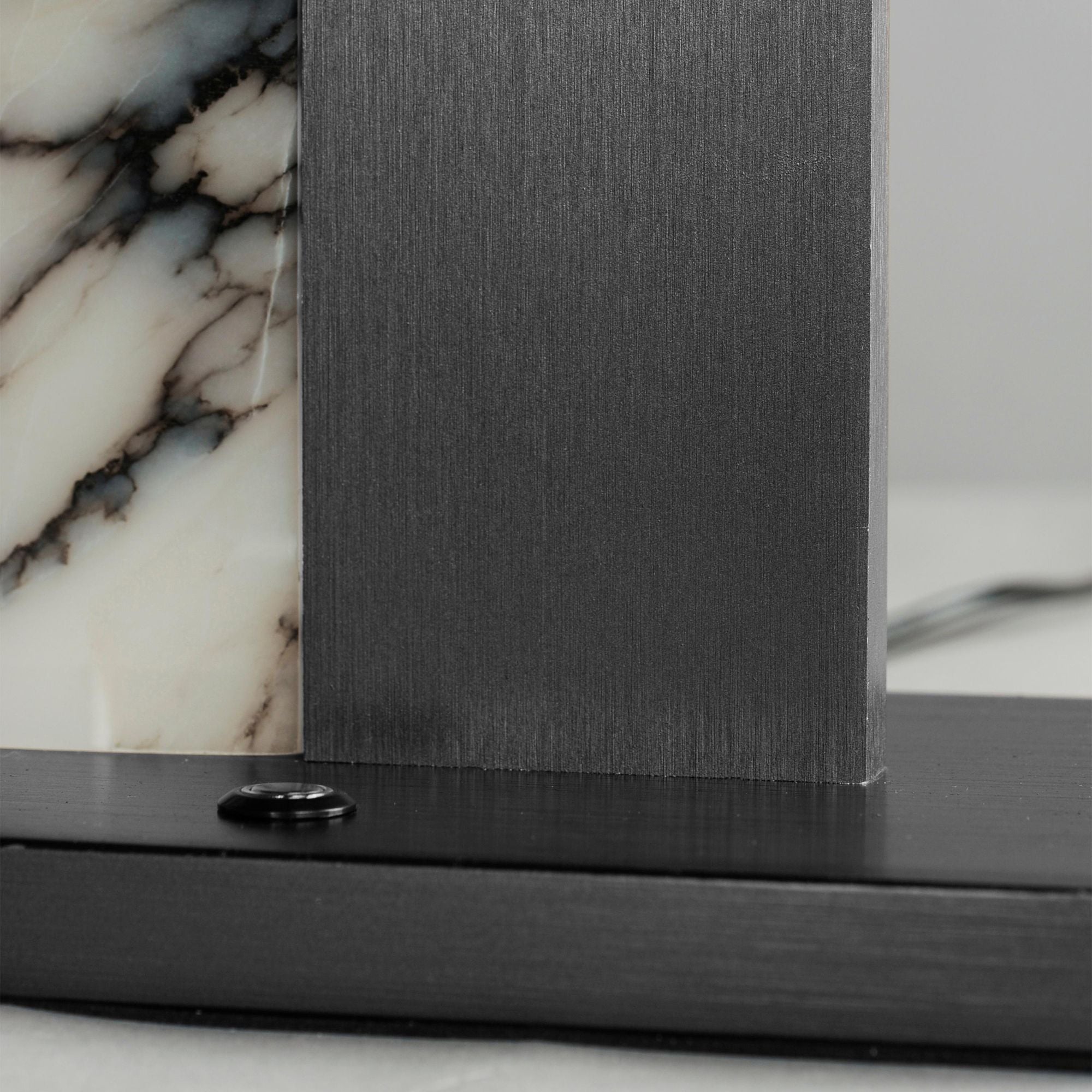 Studio M SM2421ARYBGM New Age Straie Arya Desk Lamp in Brushed Gunmetal