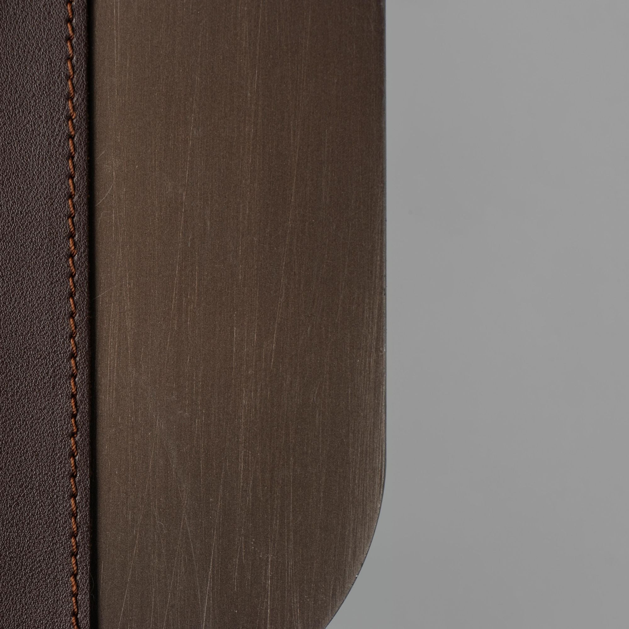 Studio M SM24602BBZ Stitched Side-Light Pendant in Brushed Bronze by Nina Magon