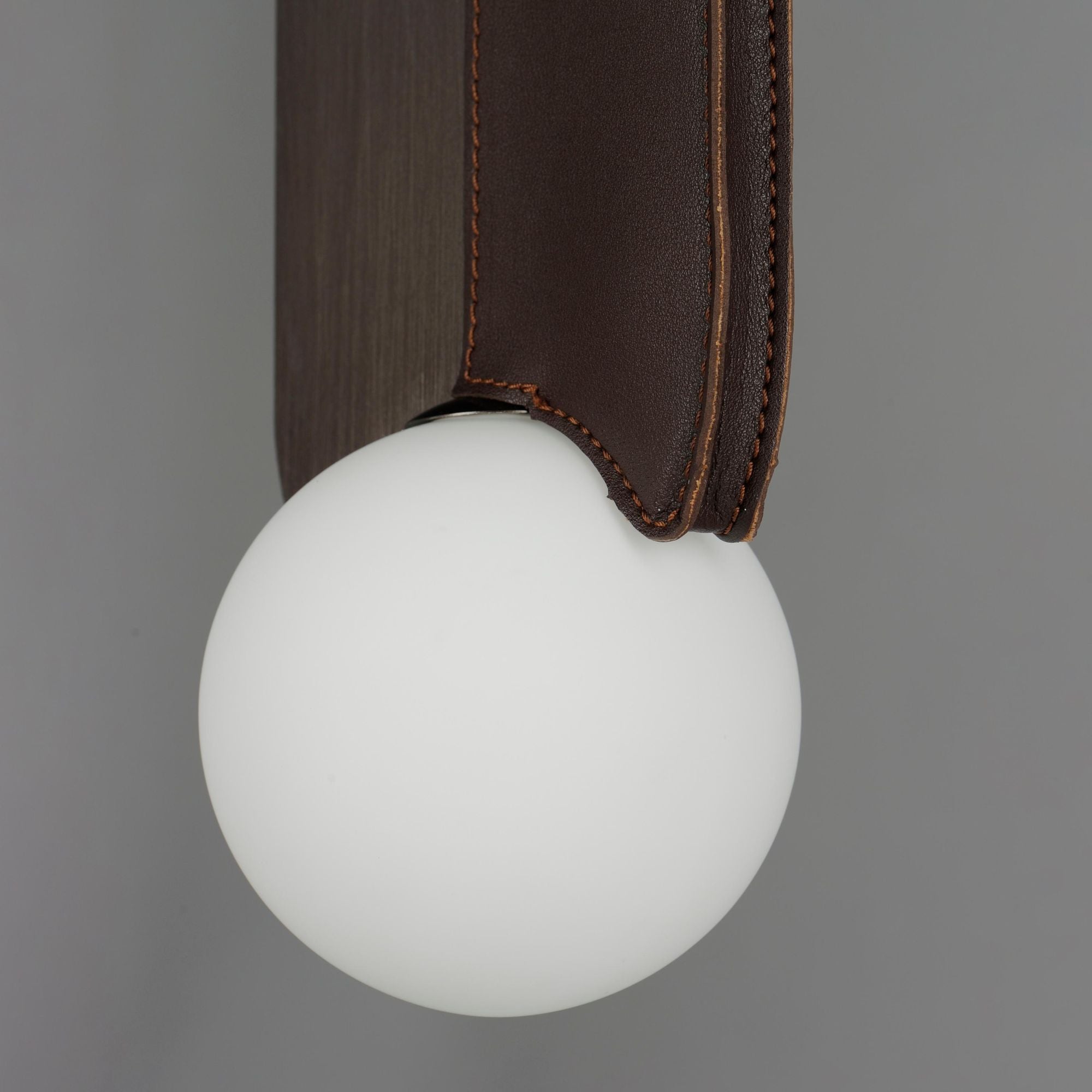 Studio M SM24603BBZ Stitched Down-Light Pendant in Brushed Bronze by Nina Magon