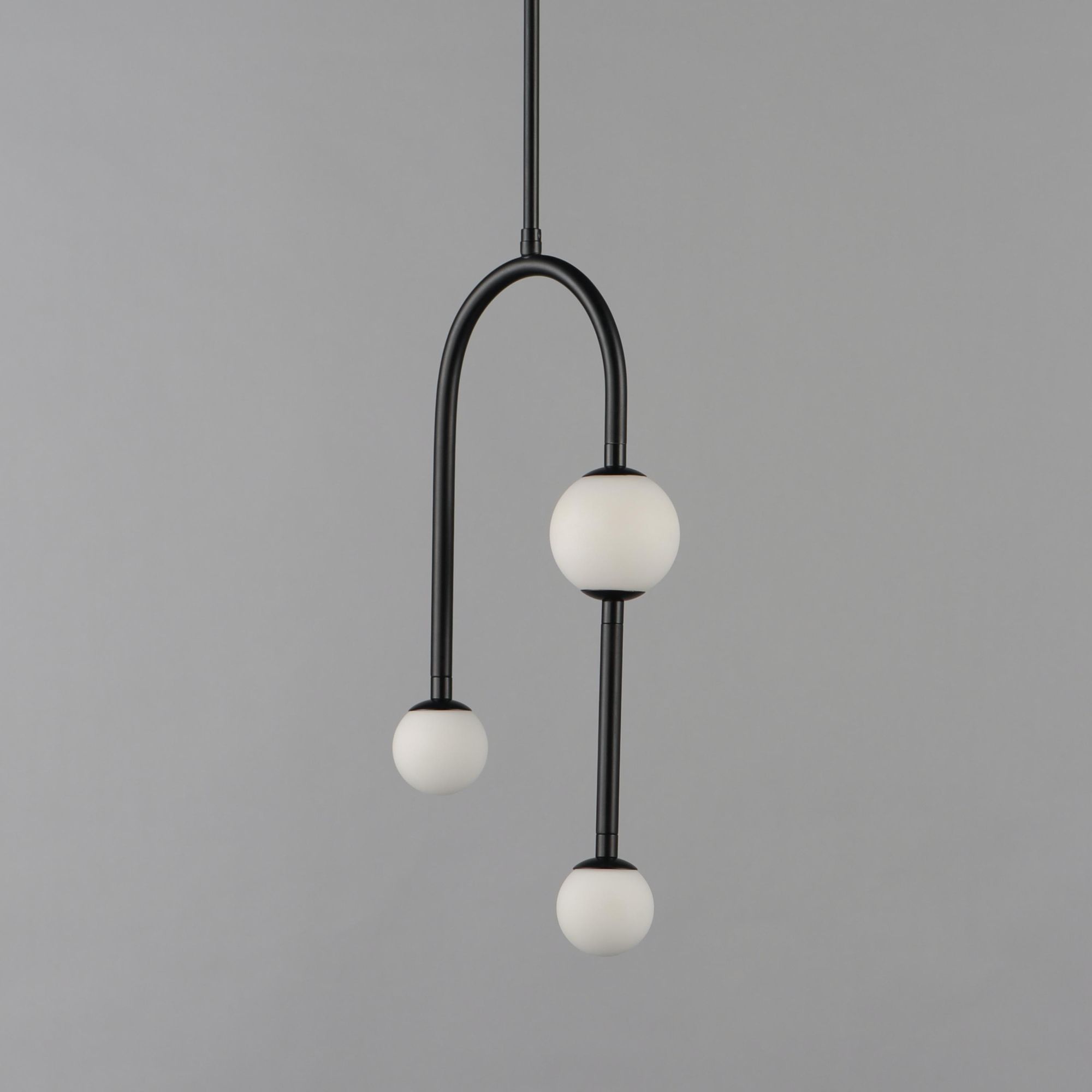 Studio M SM24833BK Alina 3-Light LED Pendant in Black by Nina Magon