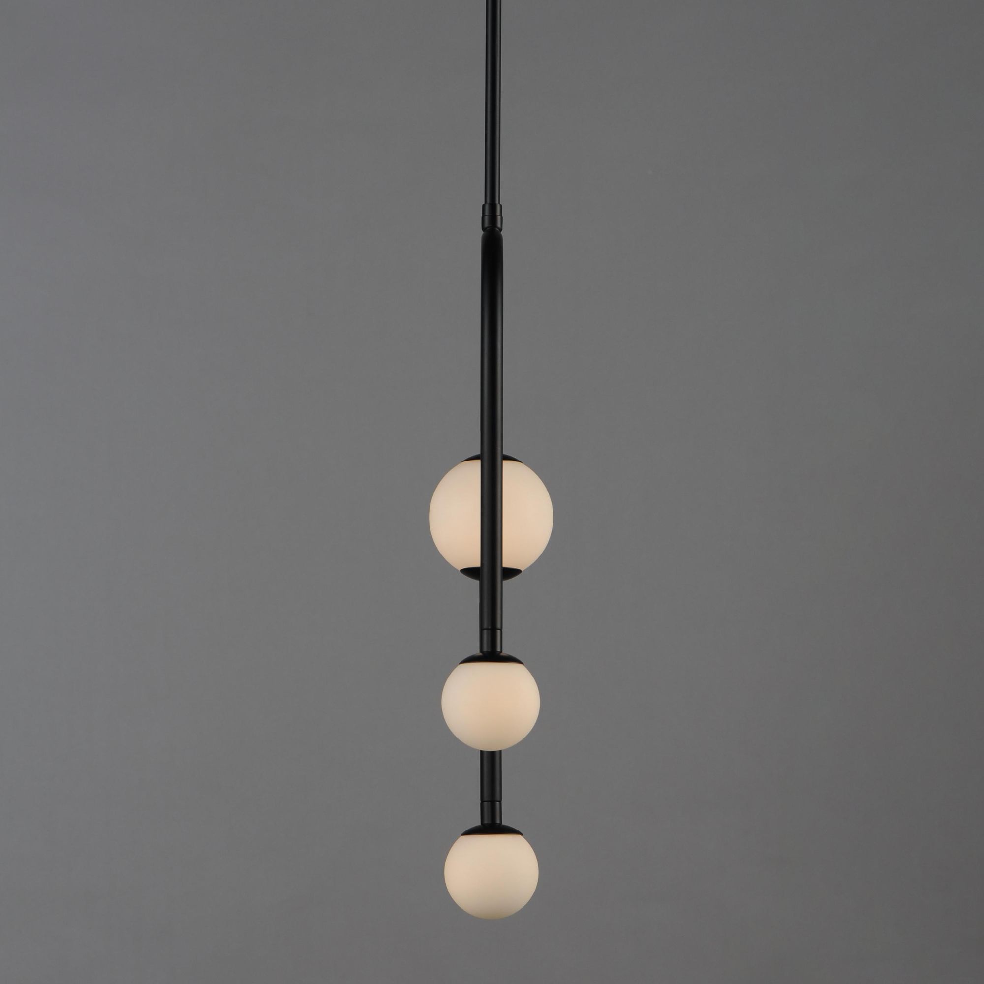 Studio M SM24833BK Alina 3-Light LED Pendant in Black by Nina Magon